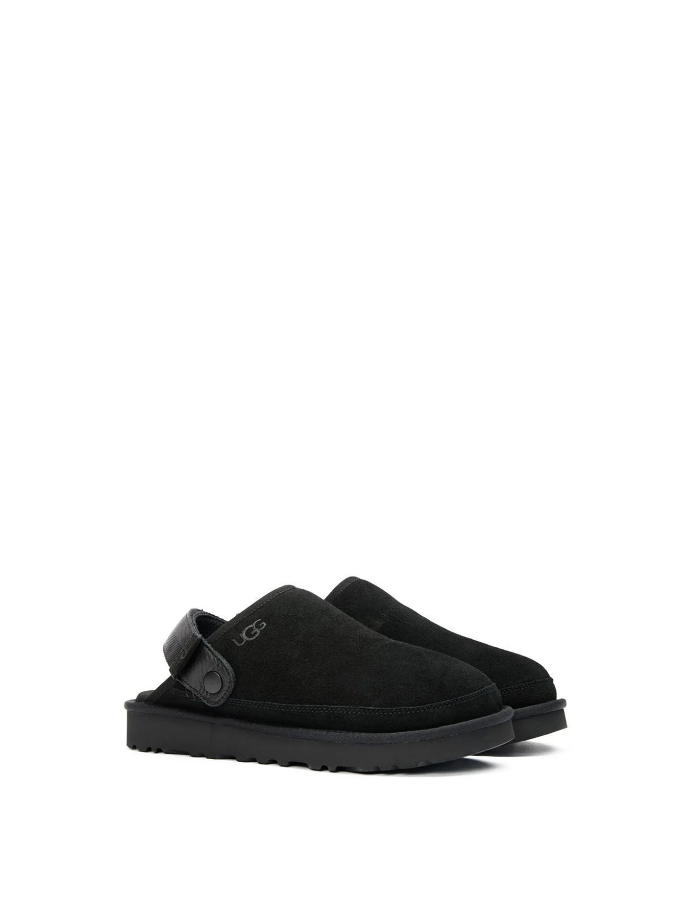 Mens Ugg Golden Coast Clog Sandals Black - Image 2