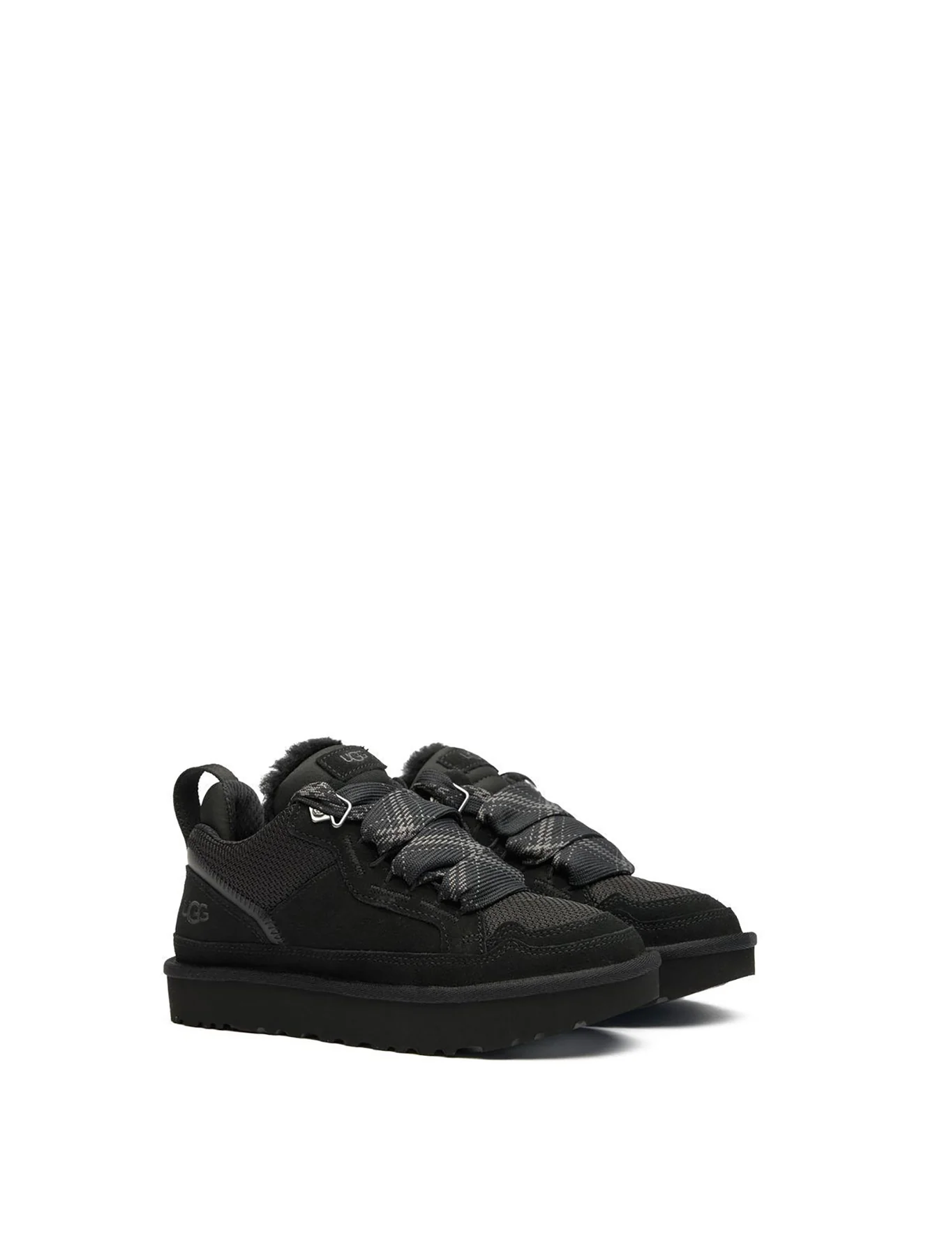 Womens Lowmel Trainers Black - Image 2