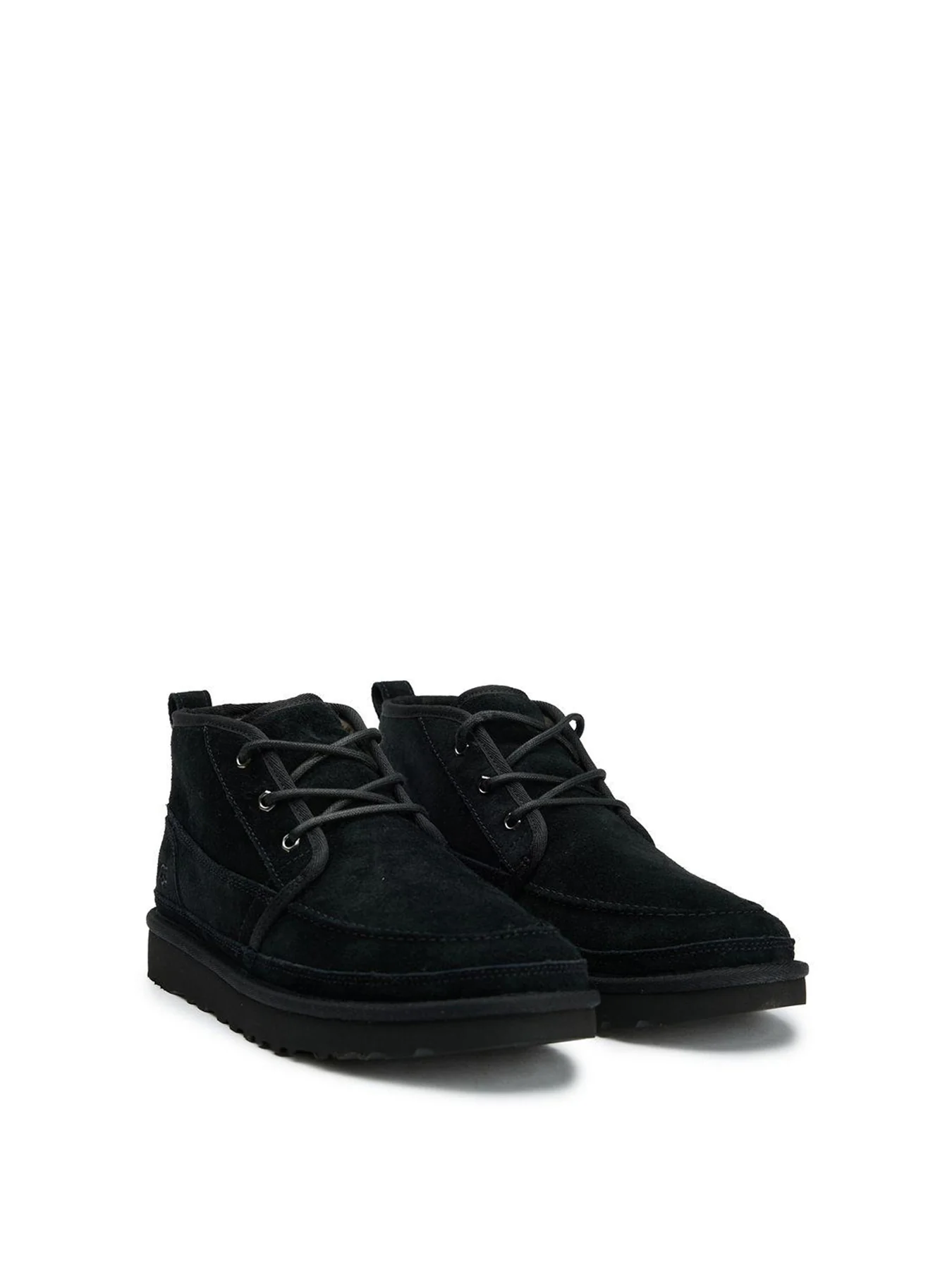 Mens Neumel Moc Suede Boots Black - Image 2