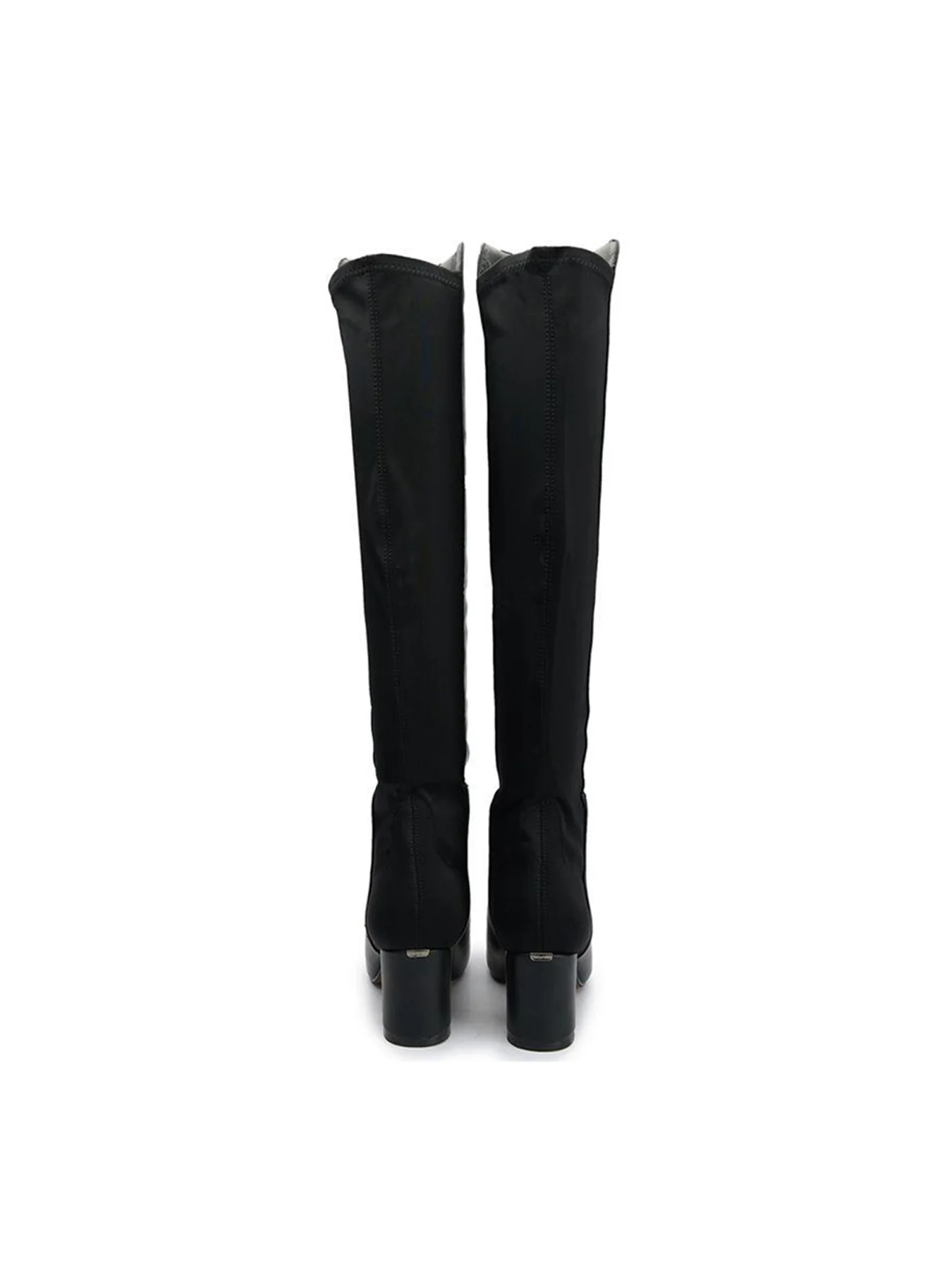 Vegan Suga Knee High Boots Black - Image 4
