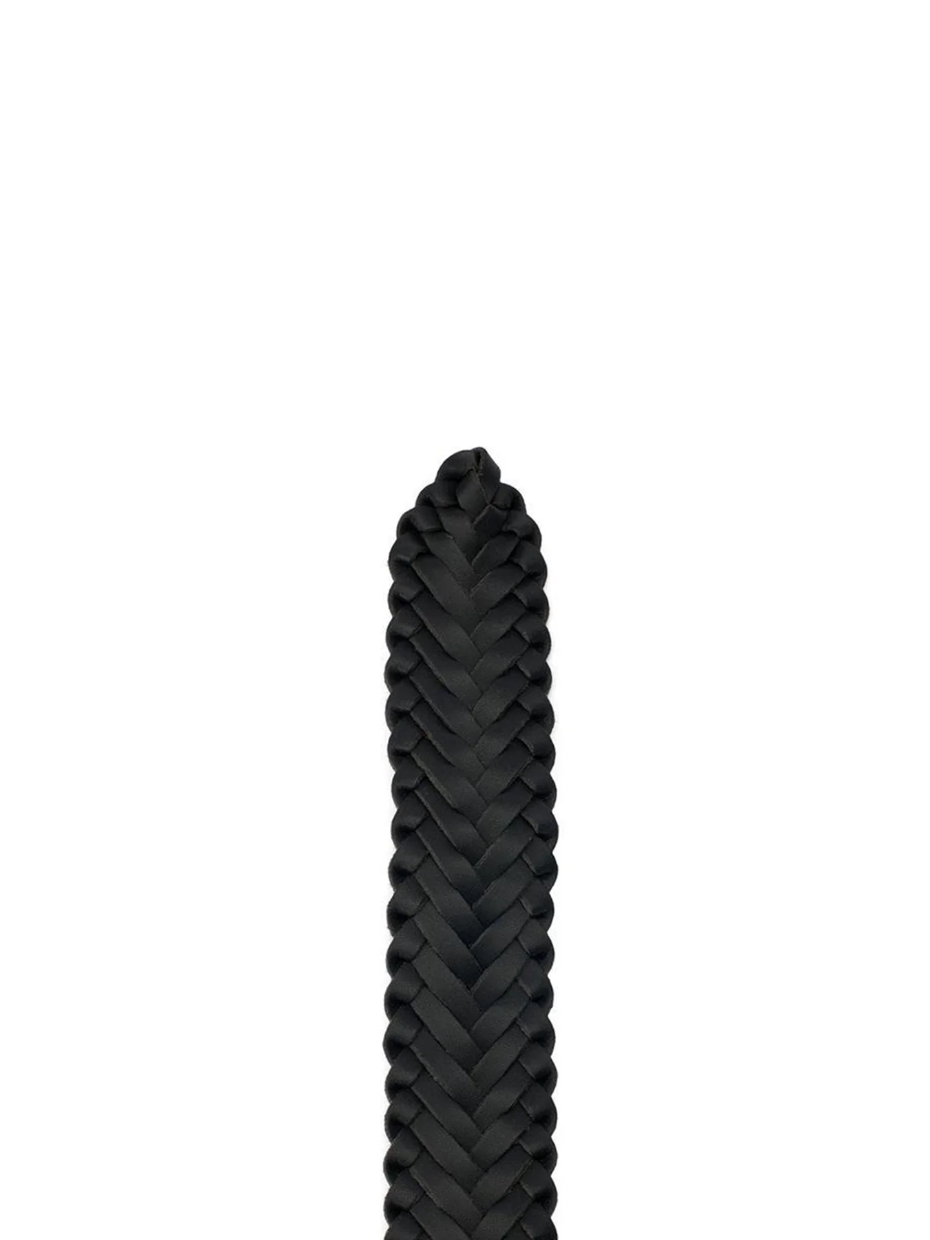 Vegan Weave Belt Black - Image 3