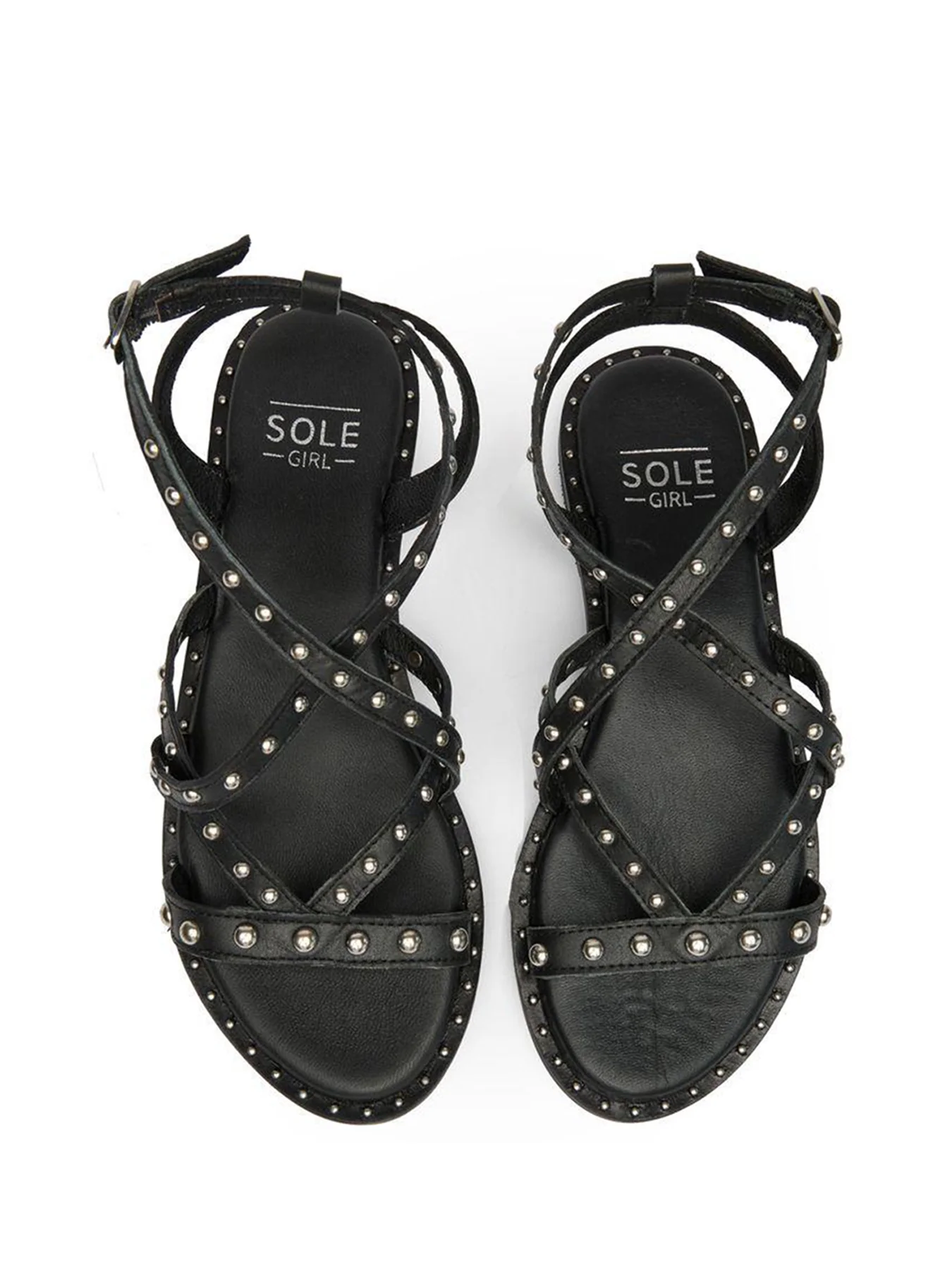 Rach Gladiator Sandals Black - Image 2