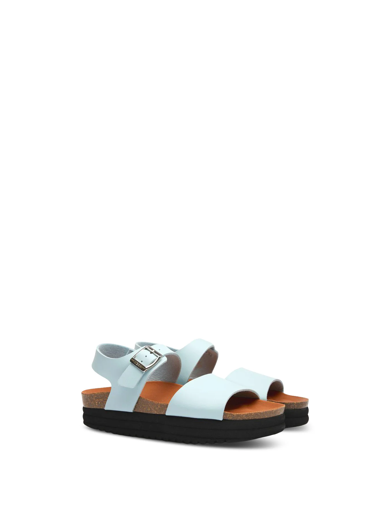 V.Gan Vegan Clove Footbed Sandals Blue - Image 3