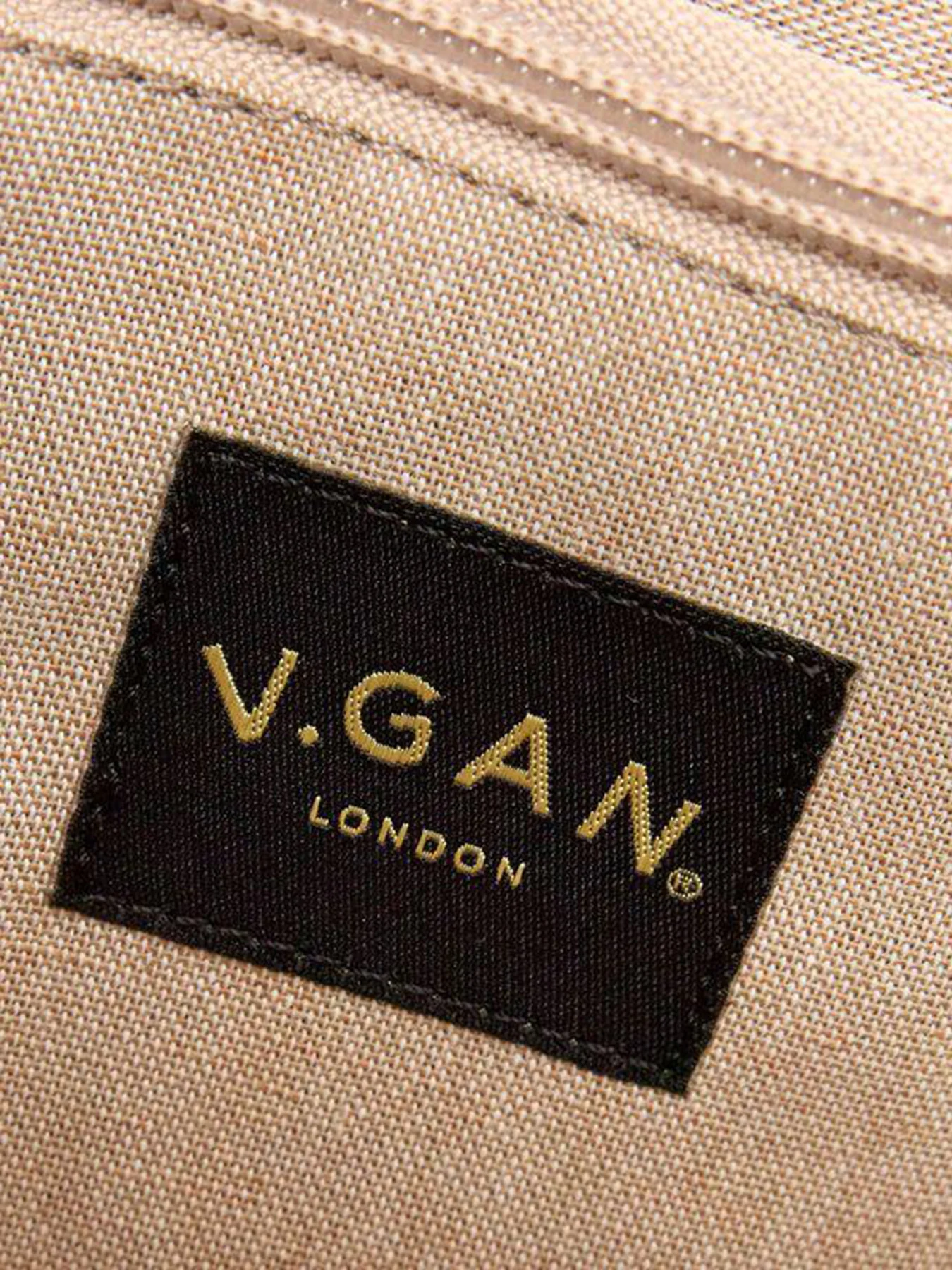Hazel Vegan Tote Bag Navy - Image 4