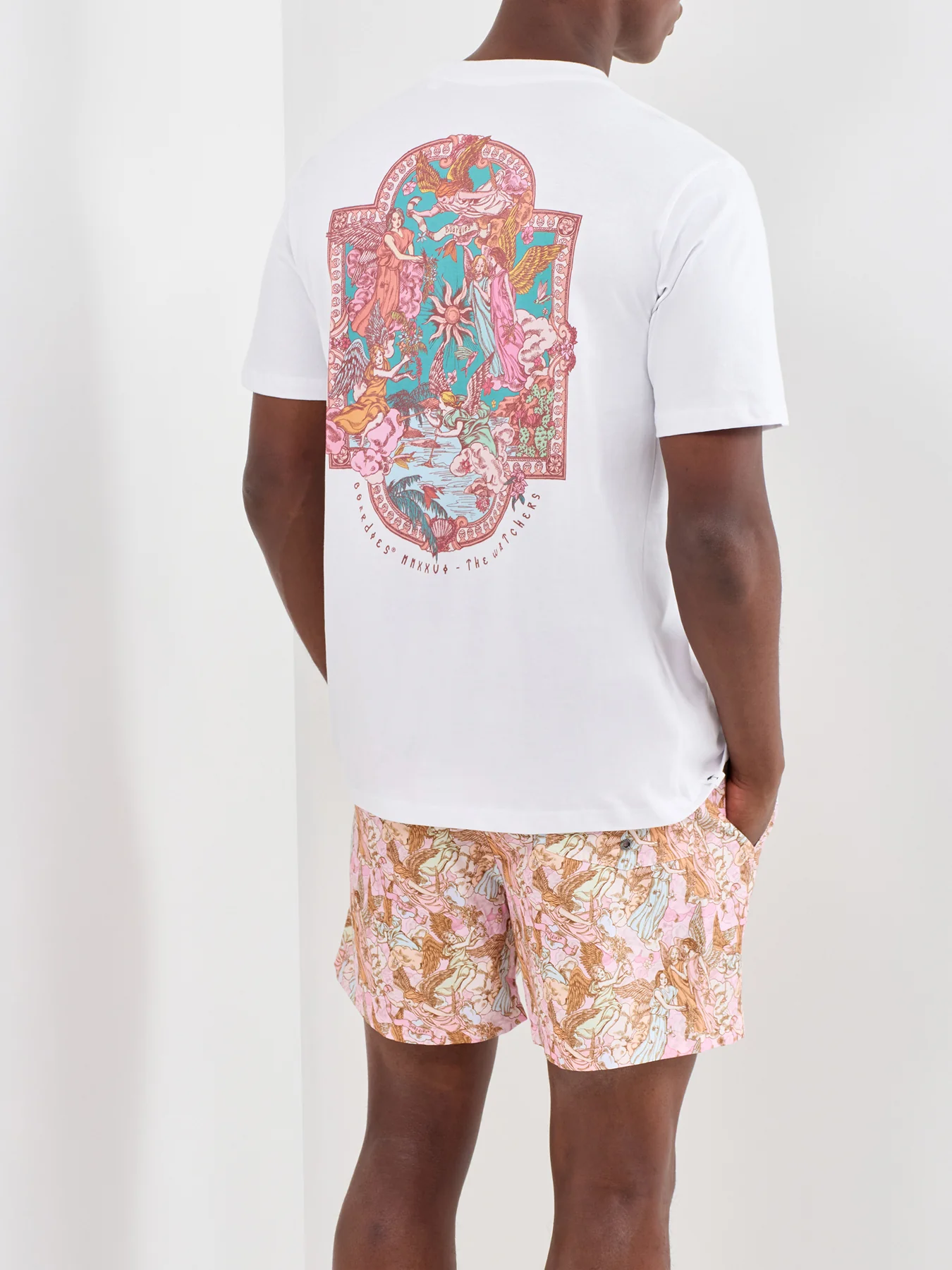 Graphic Cotton T-Shirt White - Image 2