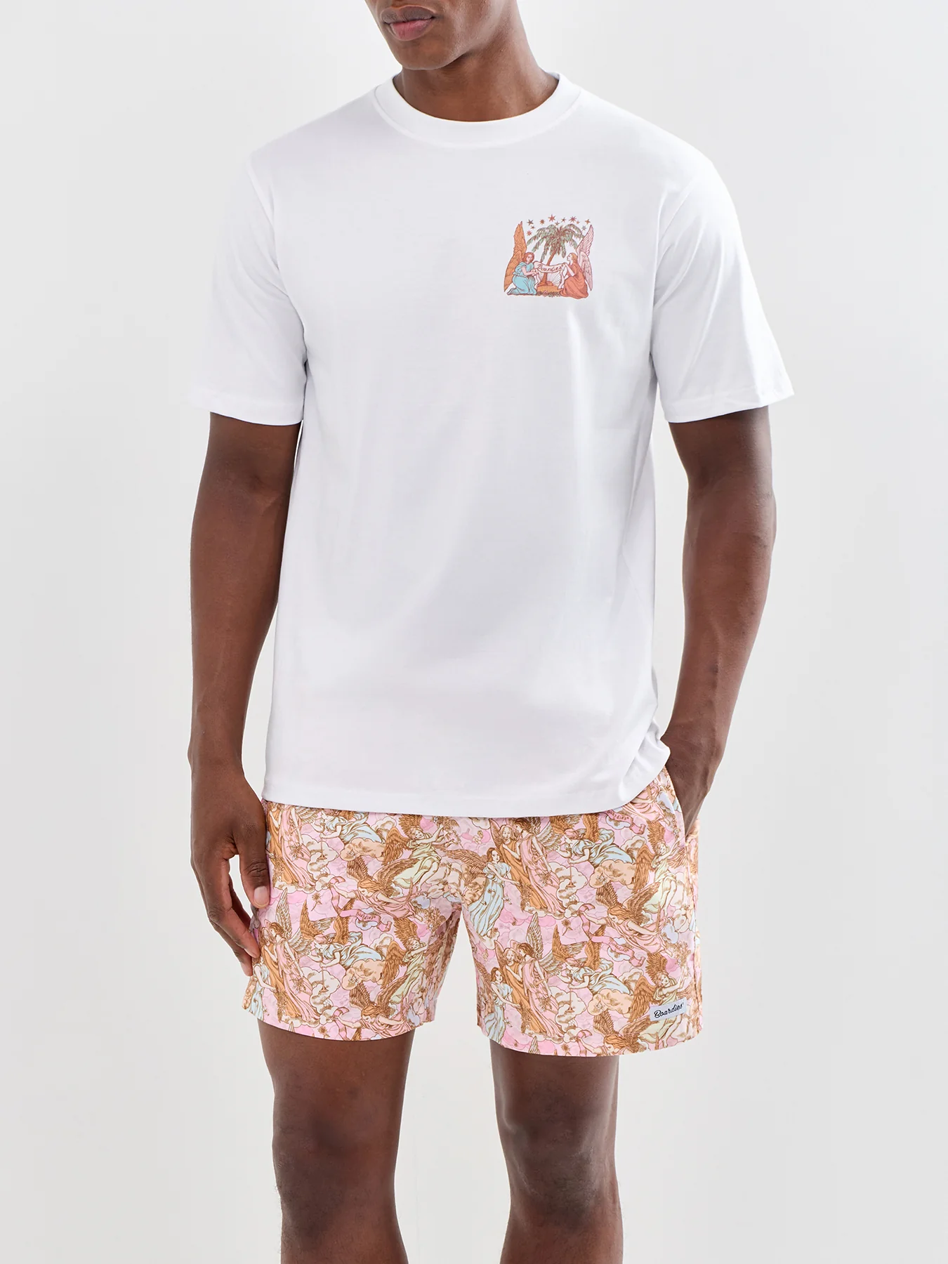 Graphic Cotton T-Shirt White - Image 3