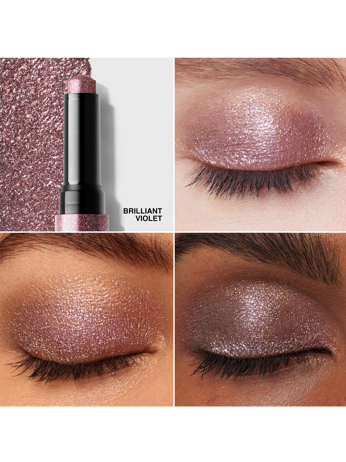 Crystal Eyes Shadow Stick Brilliant Violet - Image 3