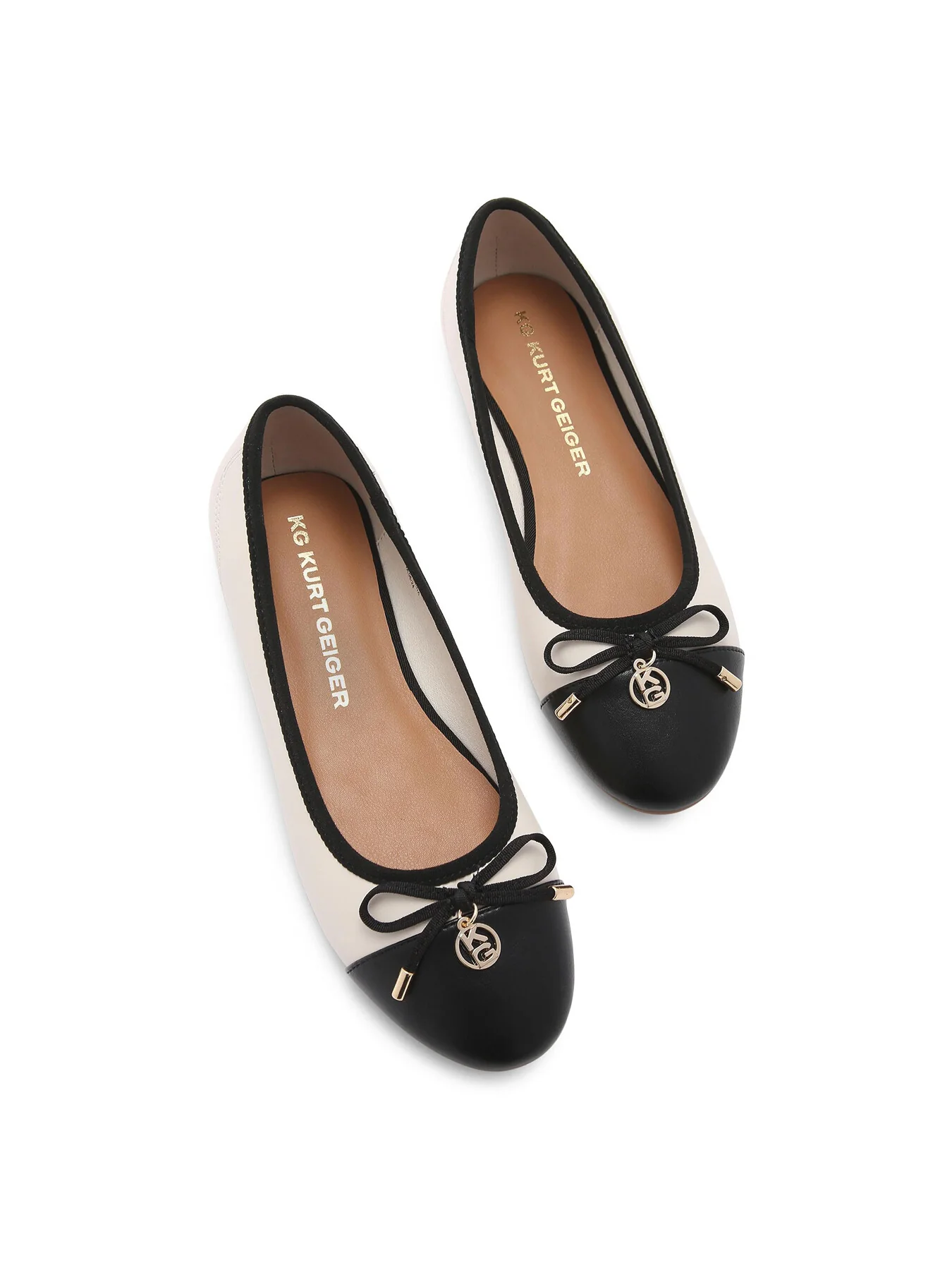 Mindy2 Ballerina Pumps Bone - Image 2