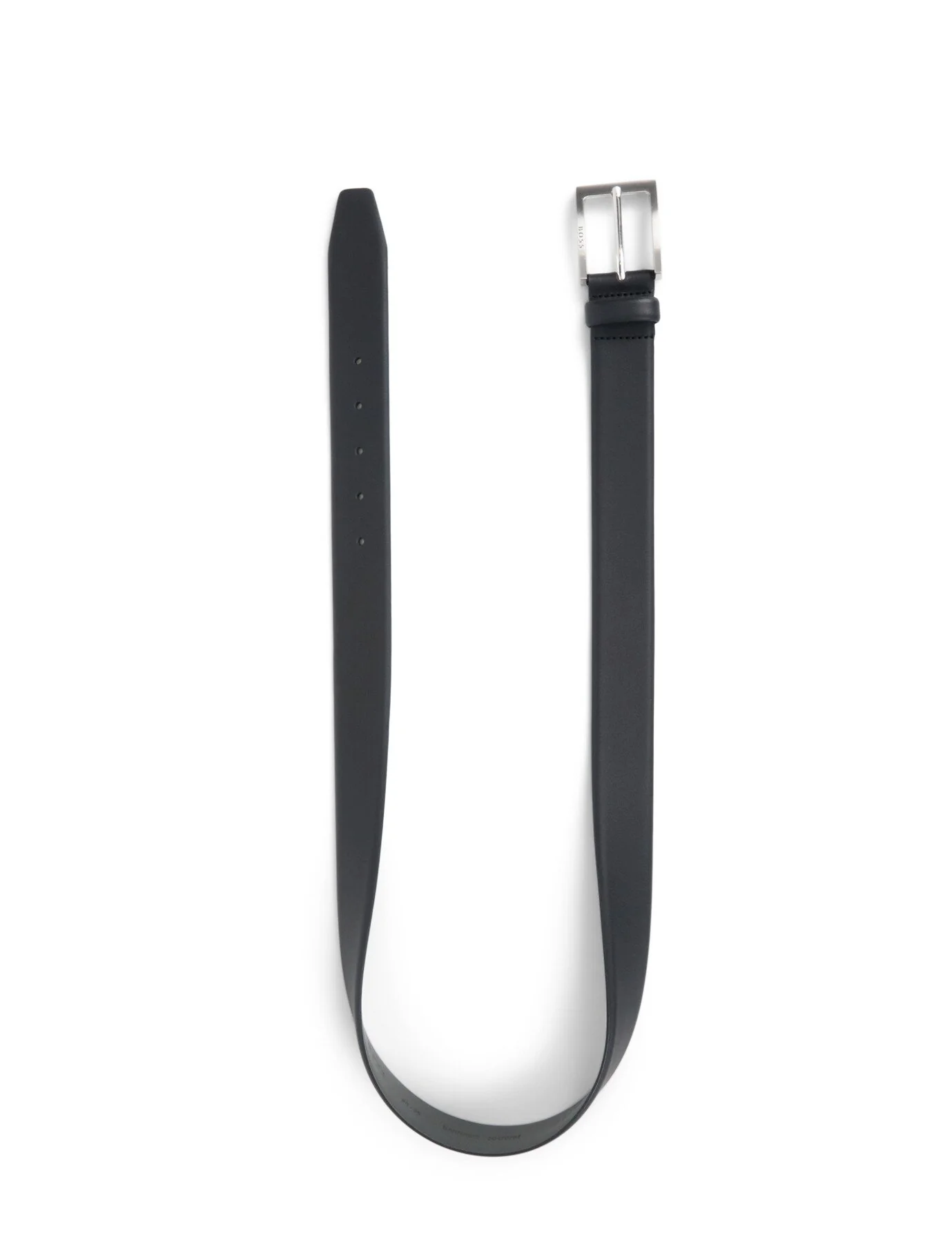 Barnabie Leather Belt Black - Image 5