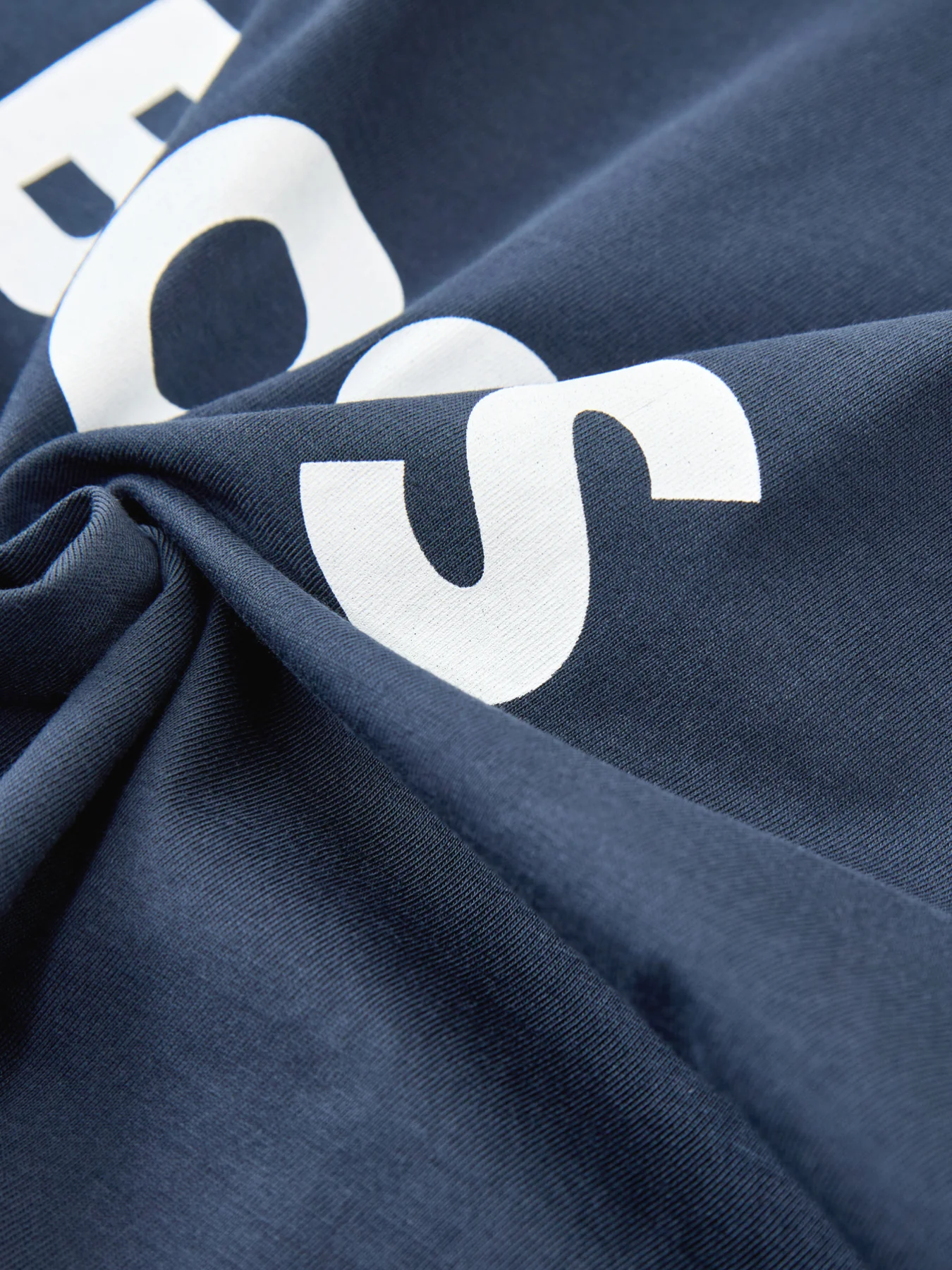 Cotton T-Shirt Navy - Image 4