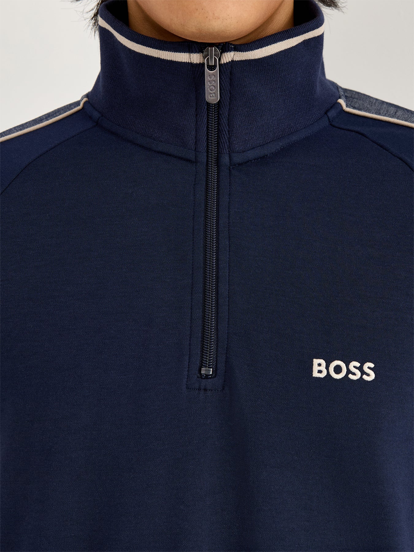 Tracksuit Cotton Jacket Dark Blue - Image 3