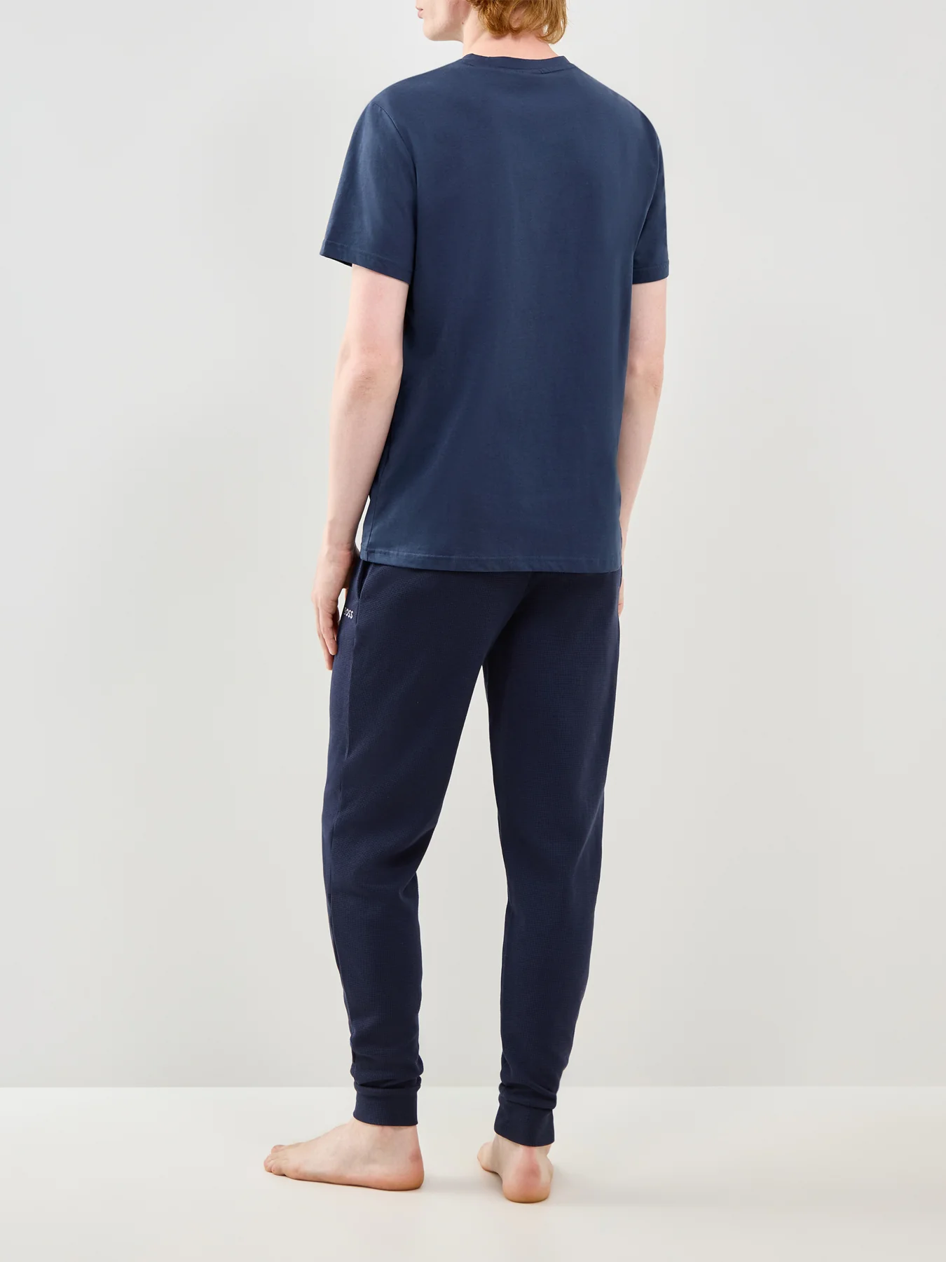 Waffle Pants Cuff Navy - Image 3