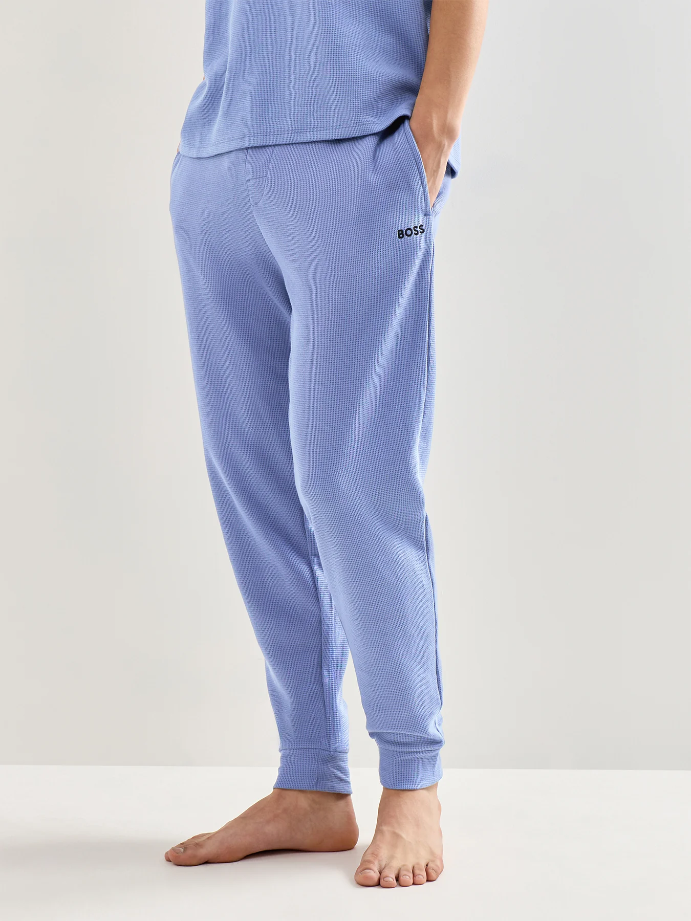 Waffle Pants Cuff Blue - Image 2