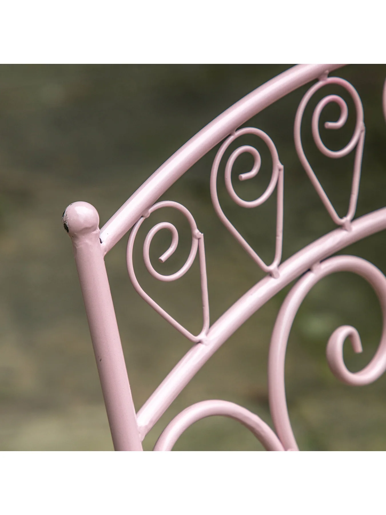 Brindisi 2 Seater Bistro Set Pink - Image 4