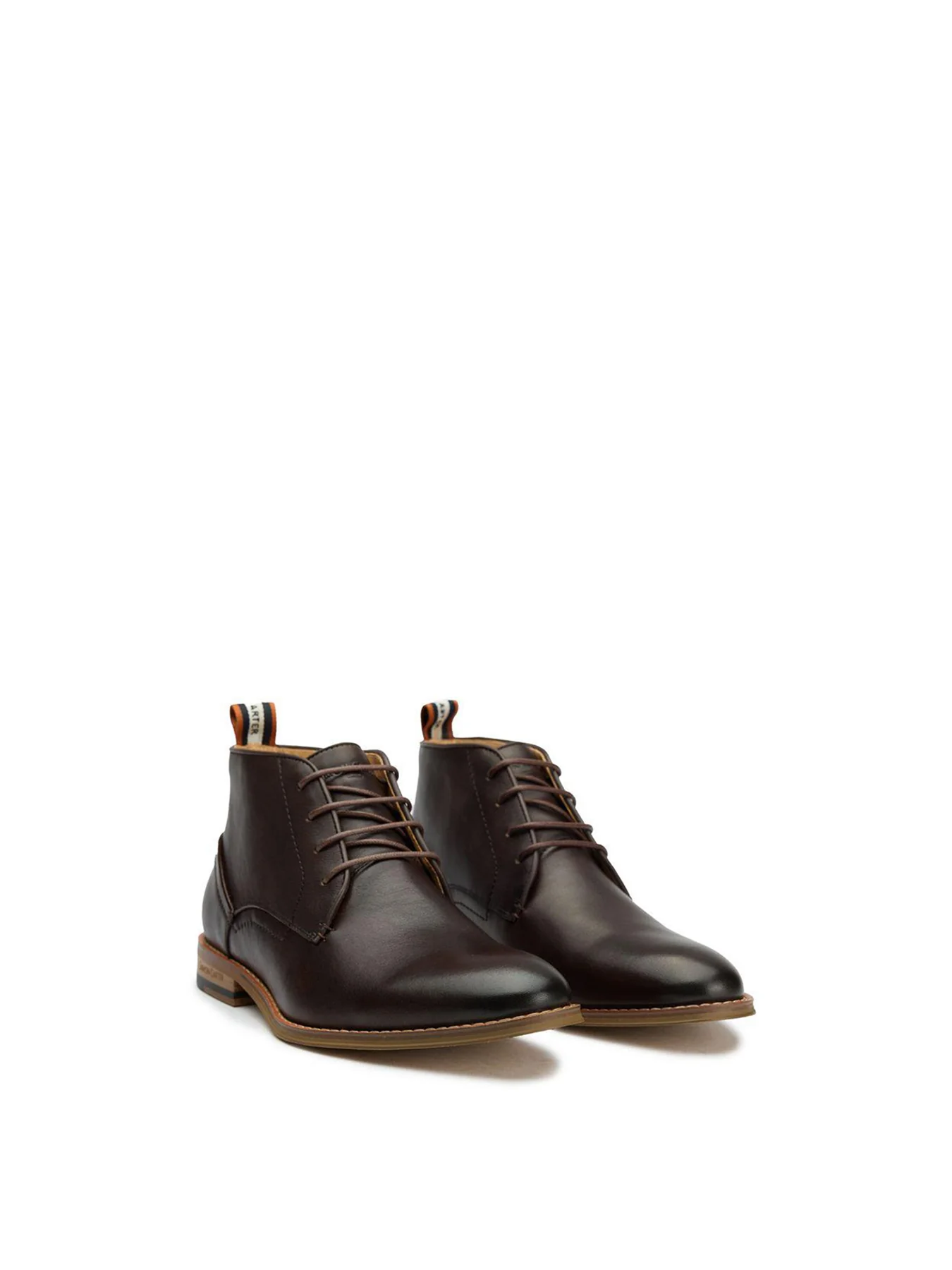 Byrd 2 Leather Chukka Boots Brown - Image 3