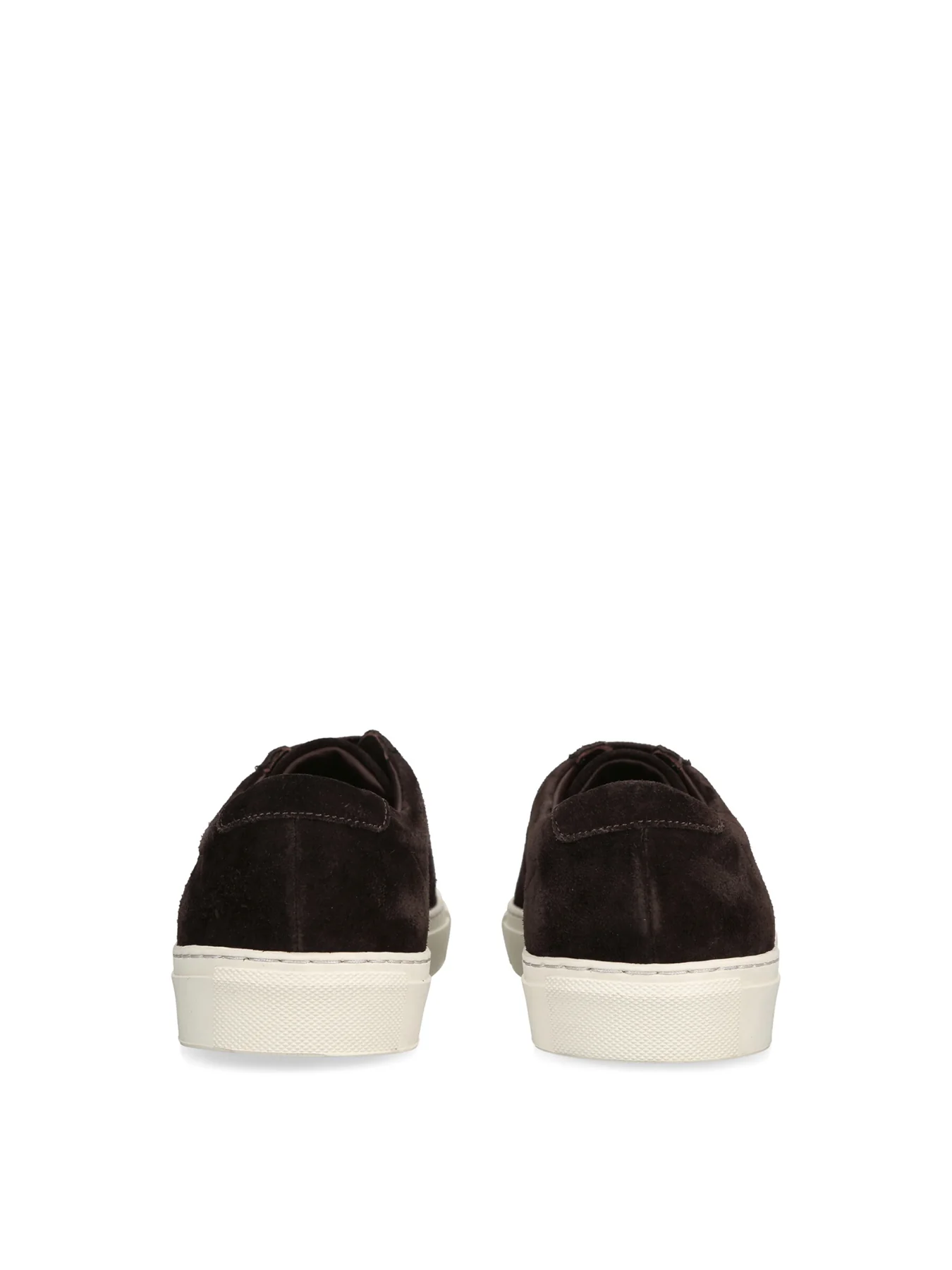 Sprint Suede Trainers Brown - Image 3