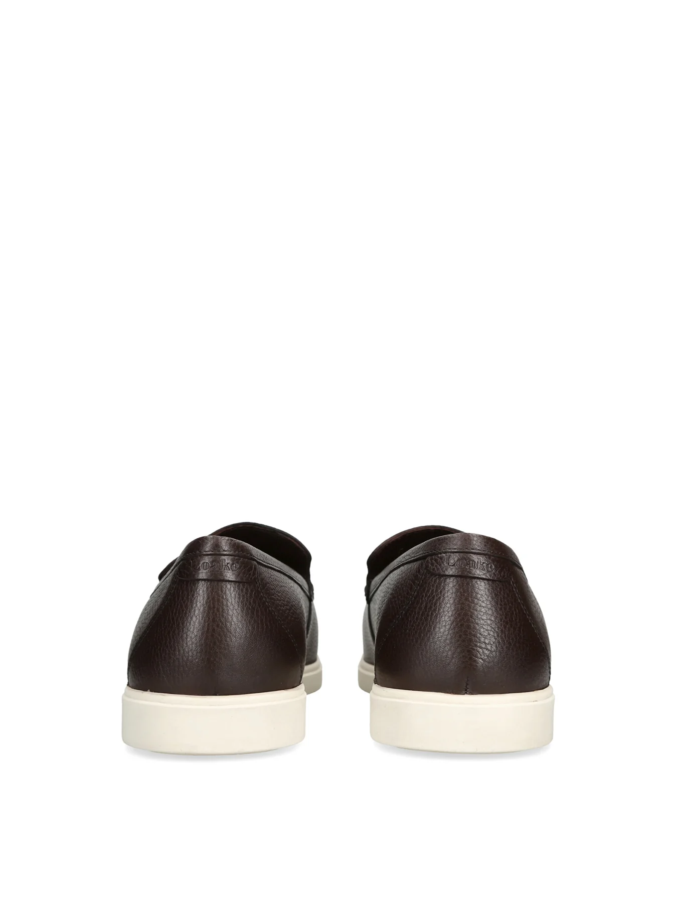 Tuscany Grain Leather Loafers Brown - Image 3