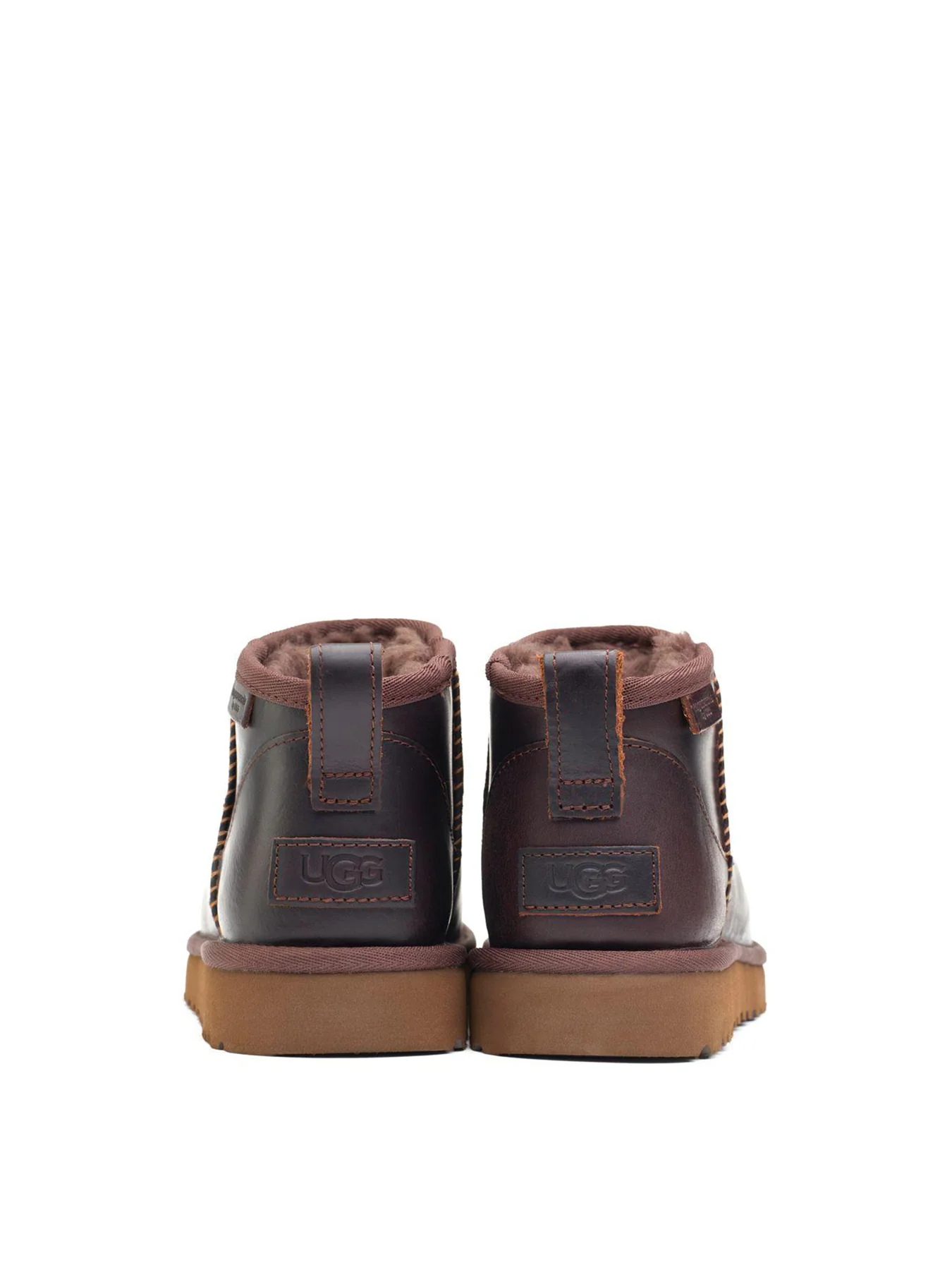 Women’s UGG Classic Ultra Mini Regenerate Boots Chestnut Brown - Image 3