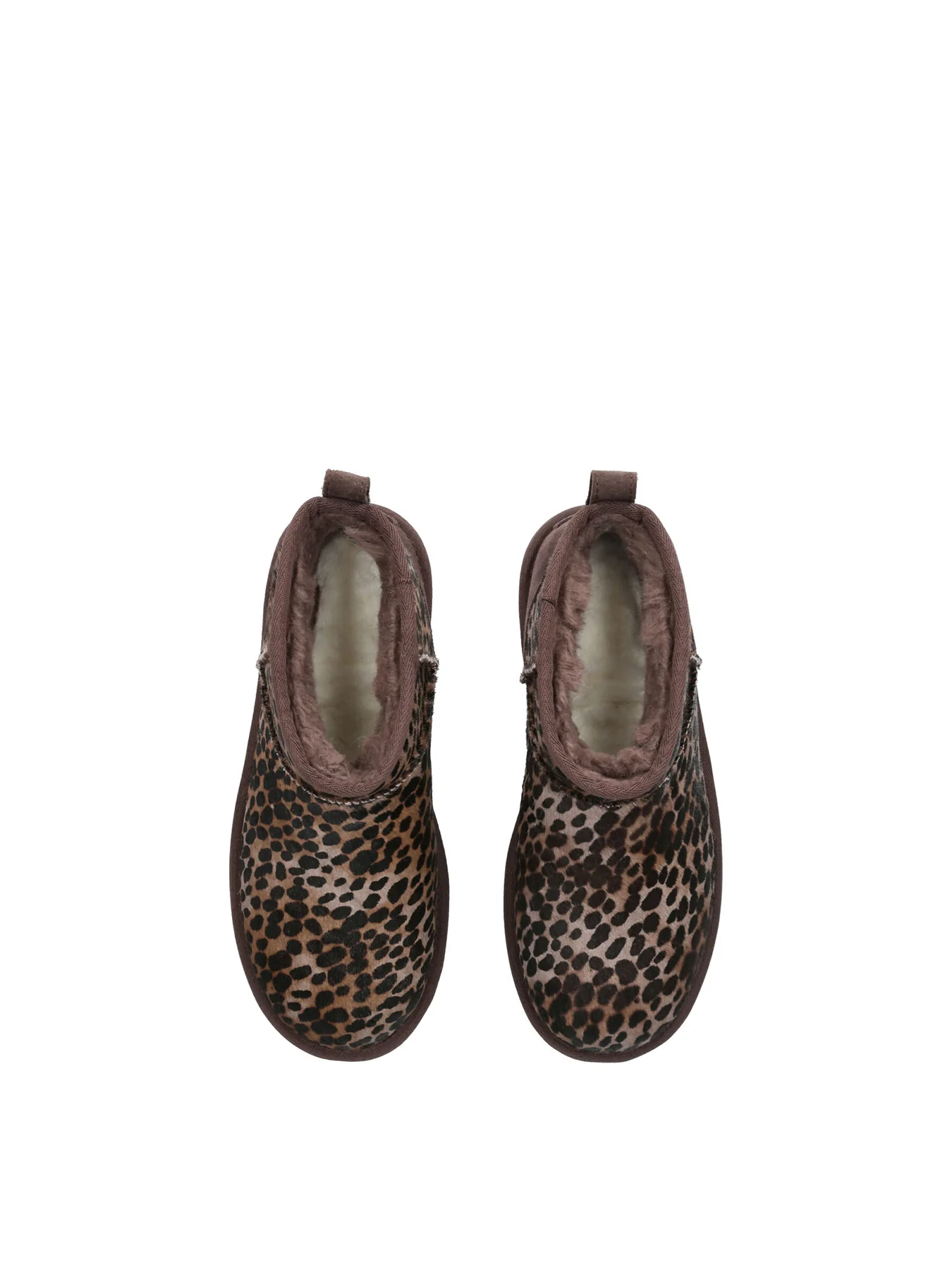 Womens Ultra Mini Boots Brown - Image 2