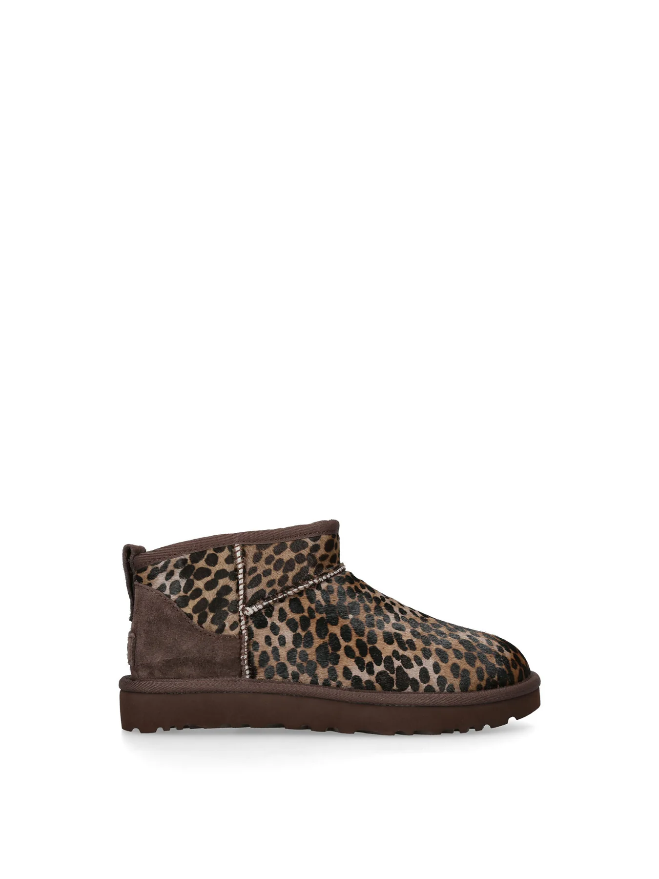 Womens Ultra Mini Boots Brown - Image 4