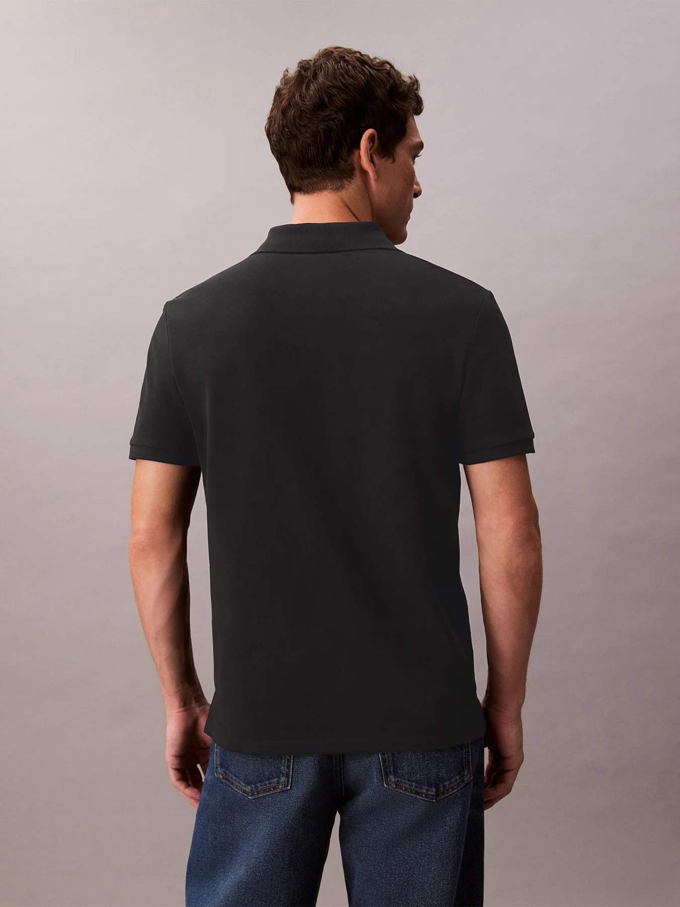 Cotton Pique Classic Polo Shirt - Image 4