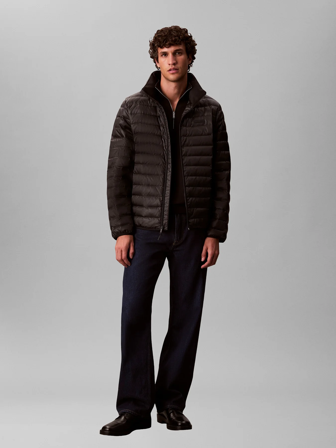 Nylon Channel Jacket Black - Image 2