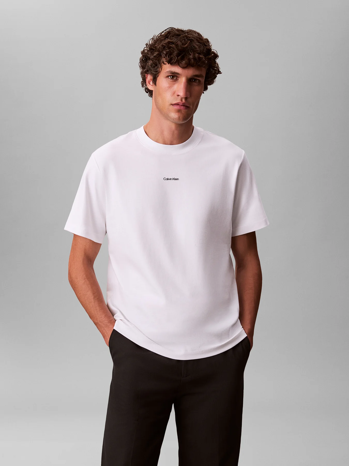Piqué Polo Shirt White - Image 4