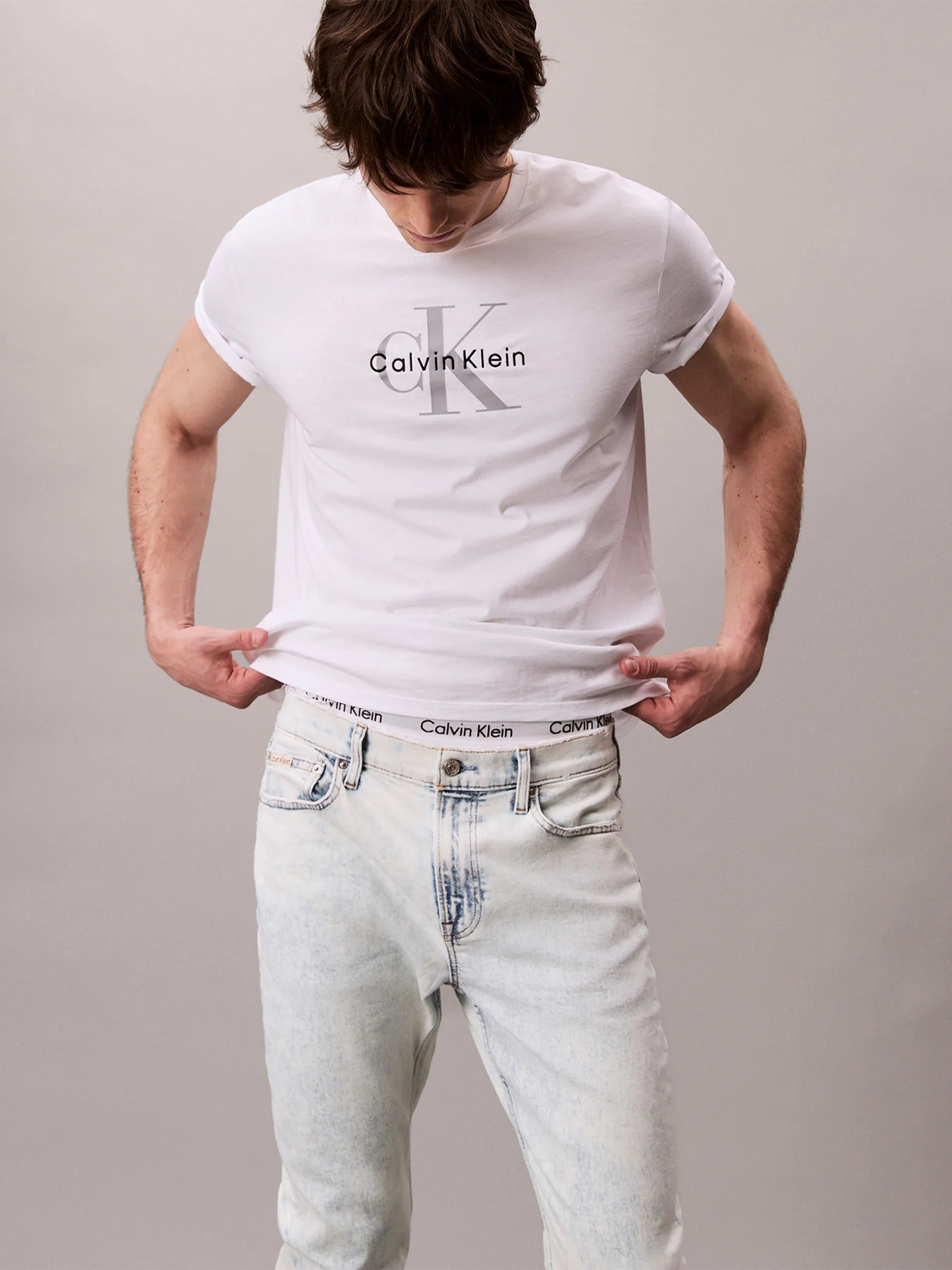 CK Slim Tapered Denim Jeans - Image 4