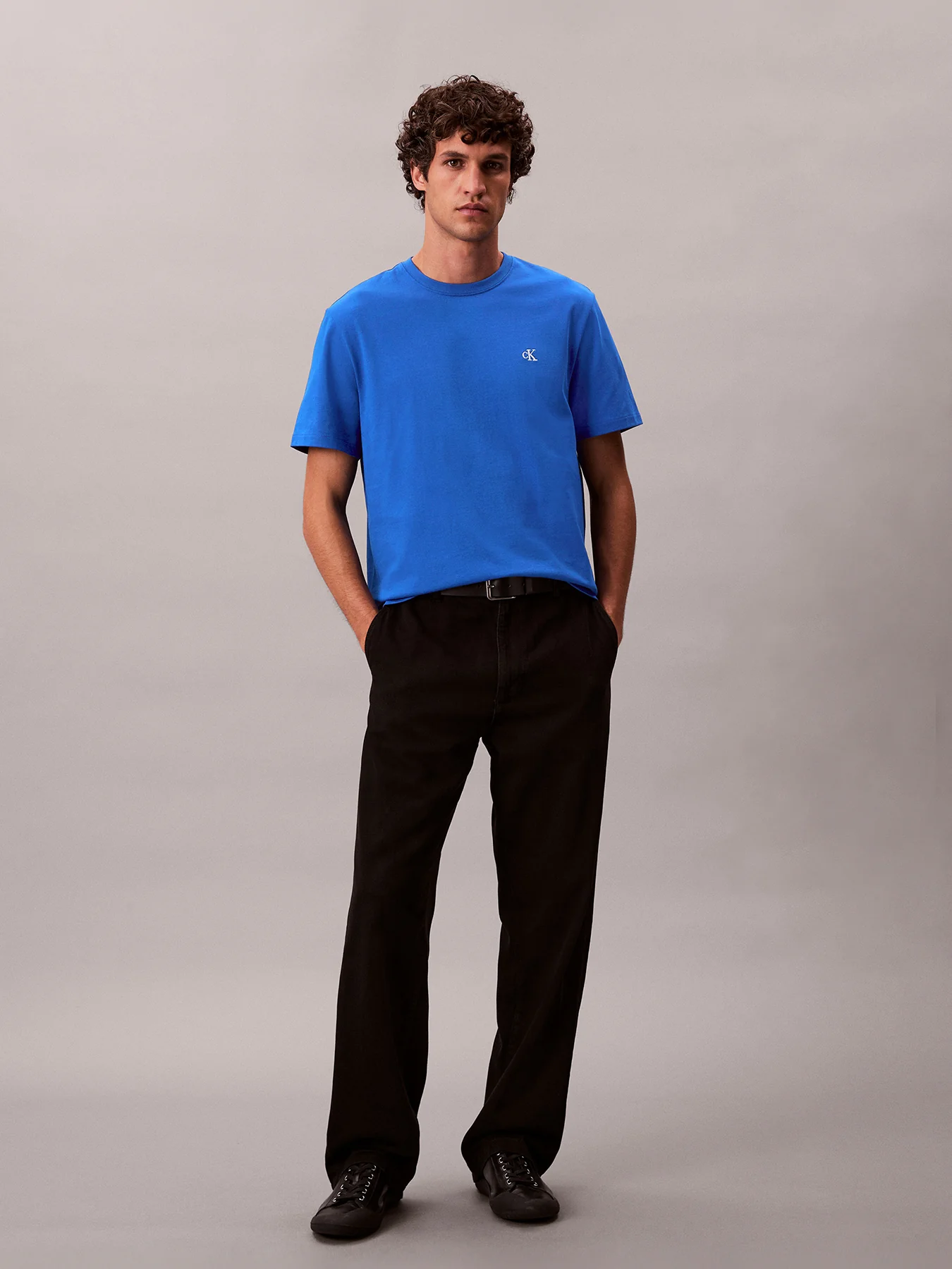 Embroidered Monogram Logo Relaxed T-Shirt - Image 12