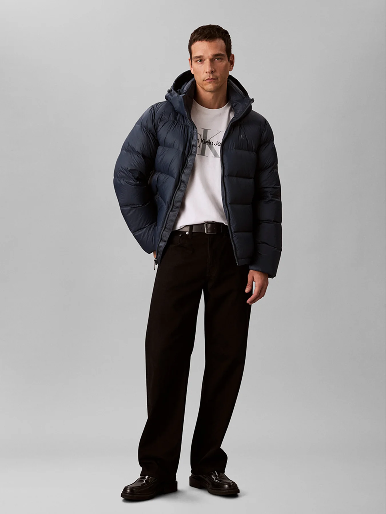 Hooded Down Puffer Jacket - Image 2