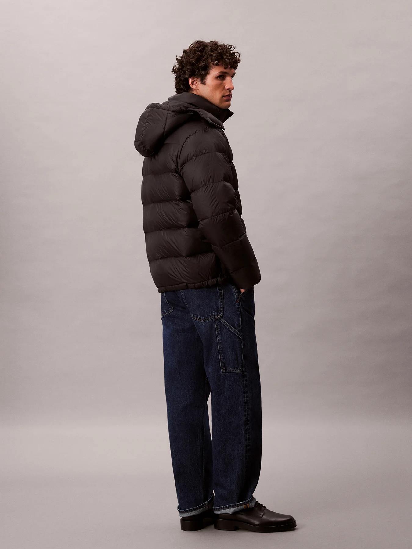 Hooded Down Puffer Jacket - Image 9