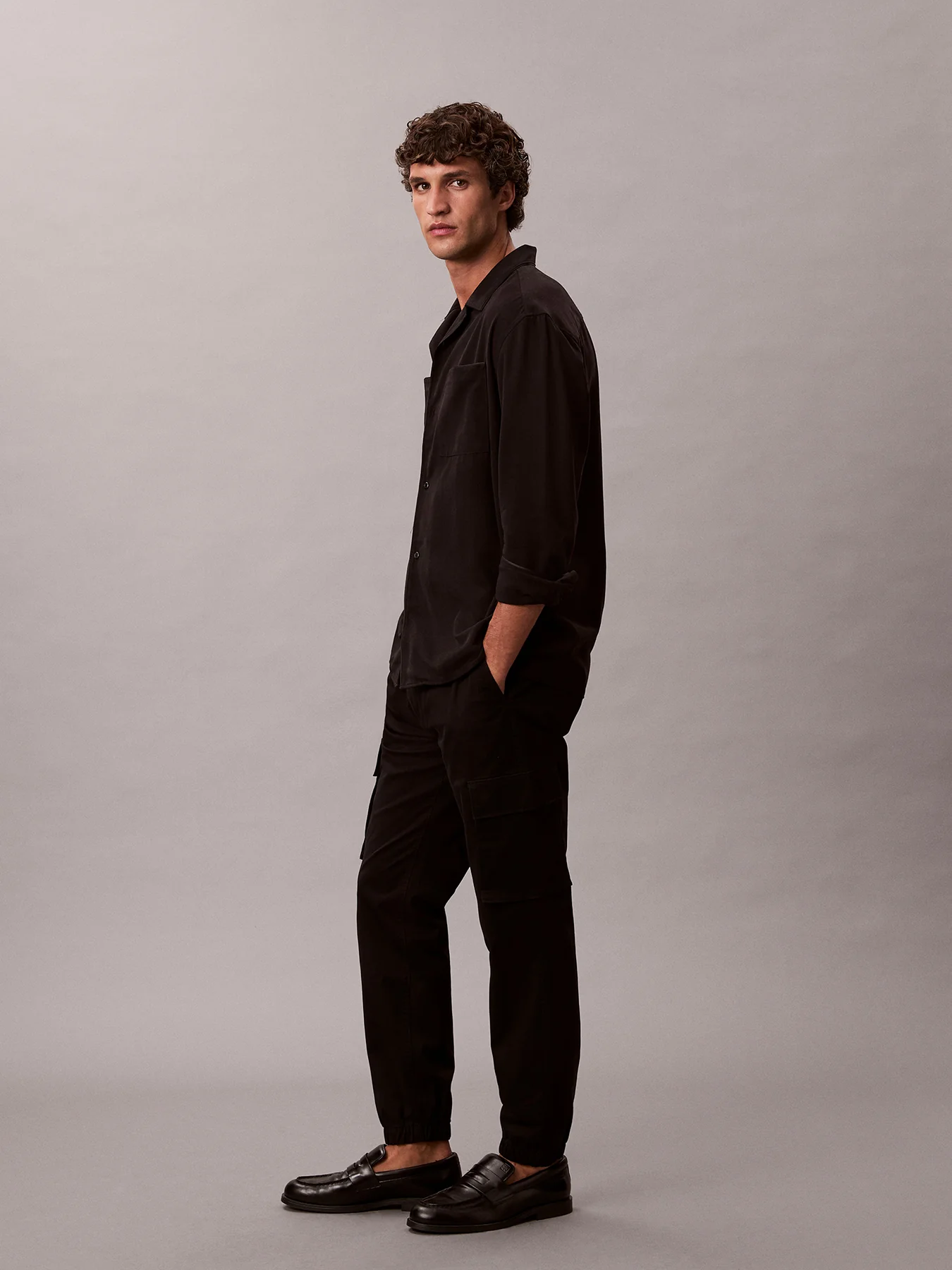 Skinny Twill Cargo Pants - Image 2