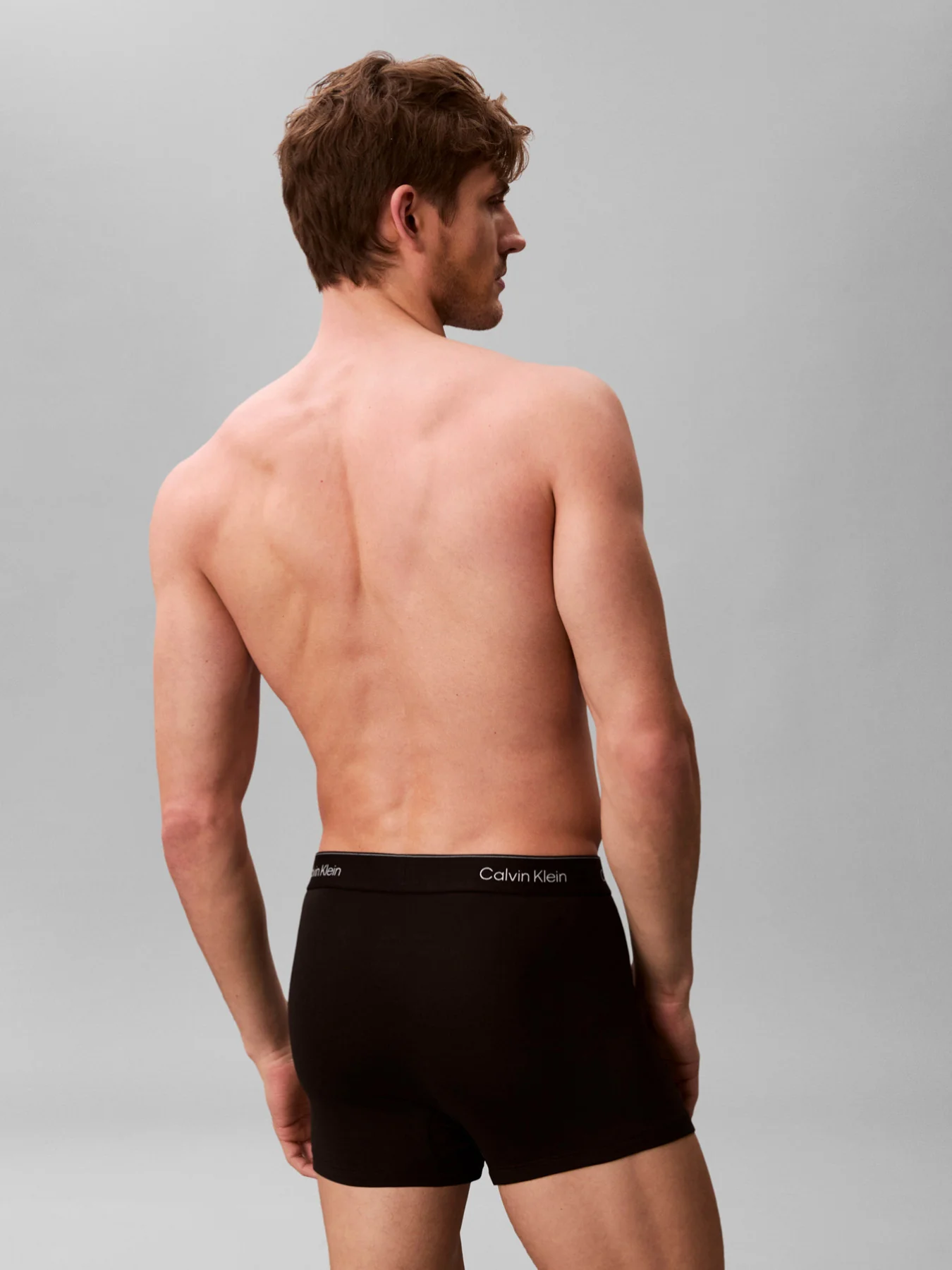 Icon Cotton Stretch Relaxed Trunks 5-Pack Black - Image 3