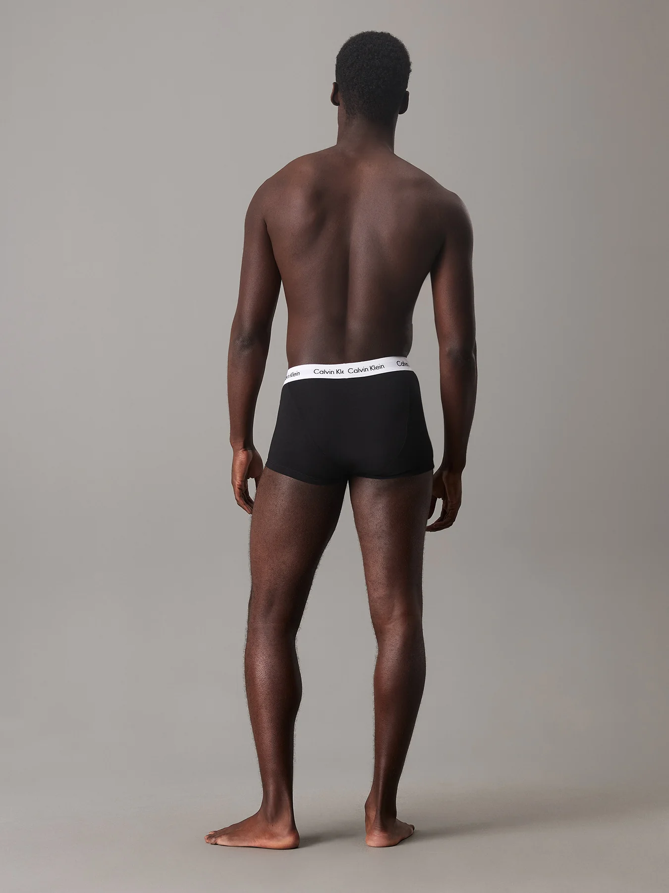 Low Rise 3 Pack Cotton Stretch Trunks Multi - Image 3
