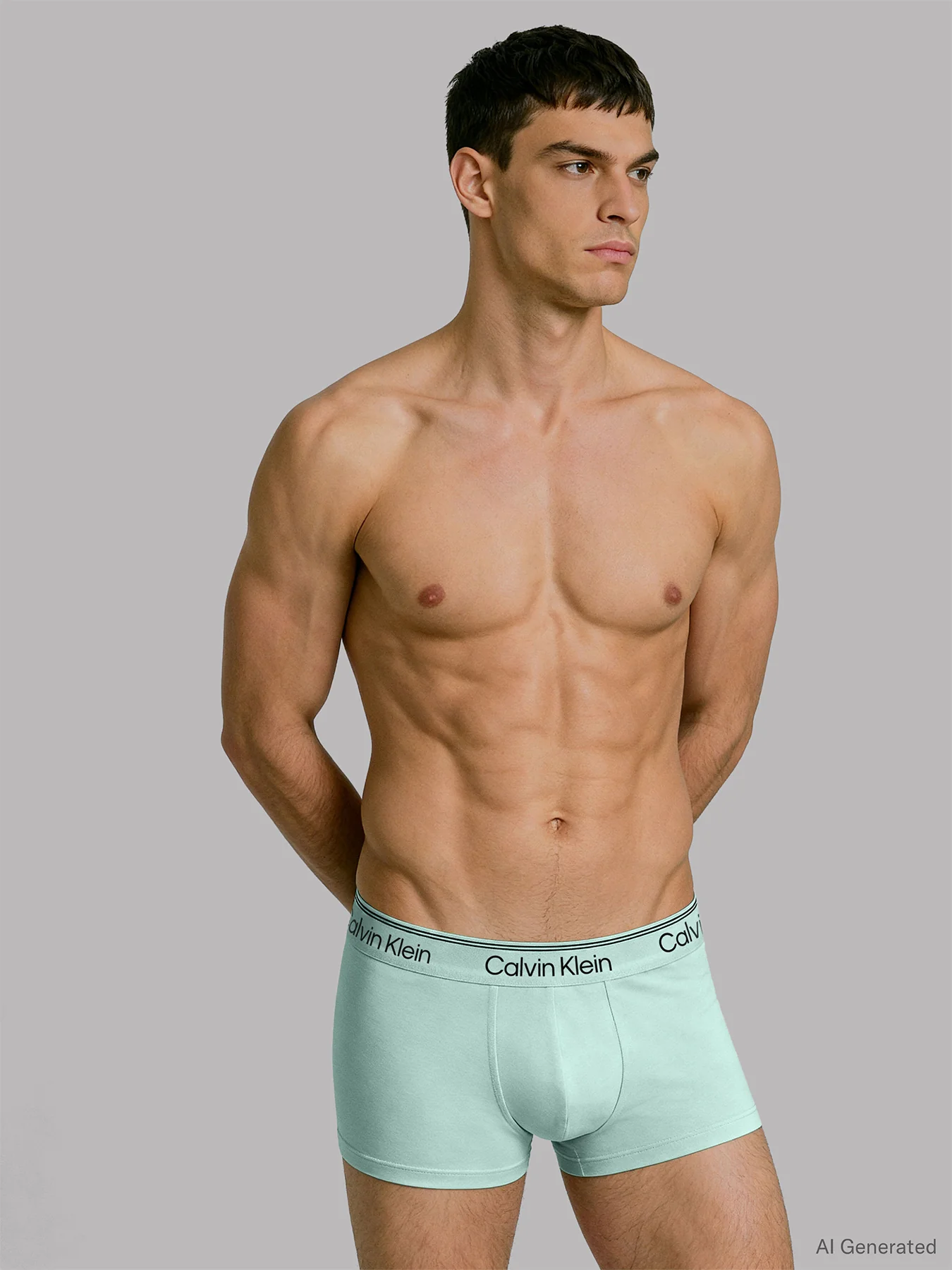 Microfiber Stretch Low Rise Trunks 3 Pack - Image 3