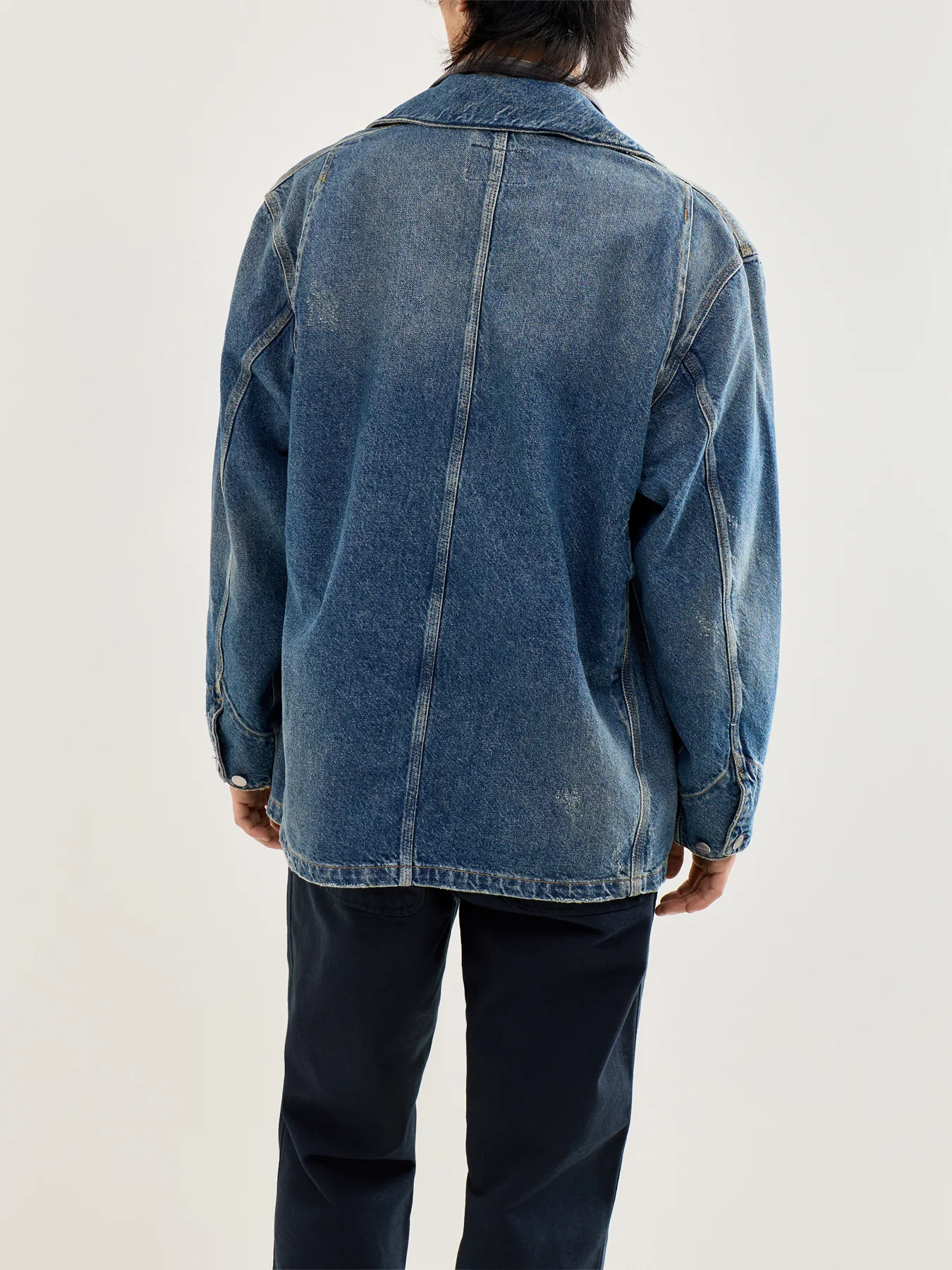 Aden Chore Coat Blue - Image 5