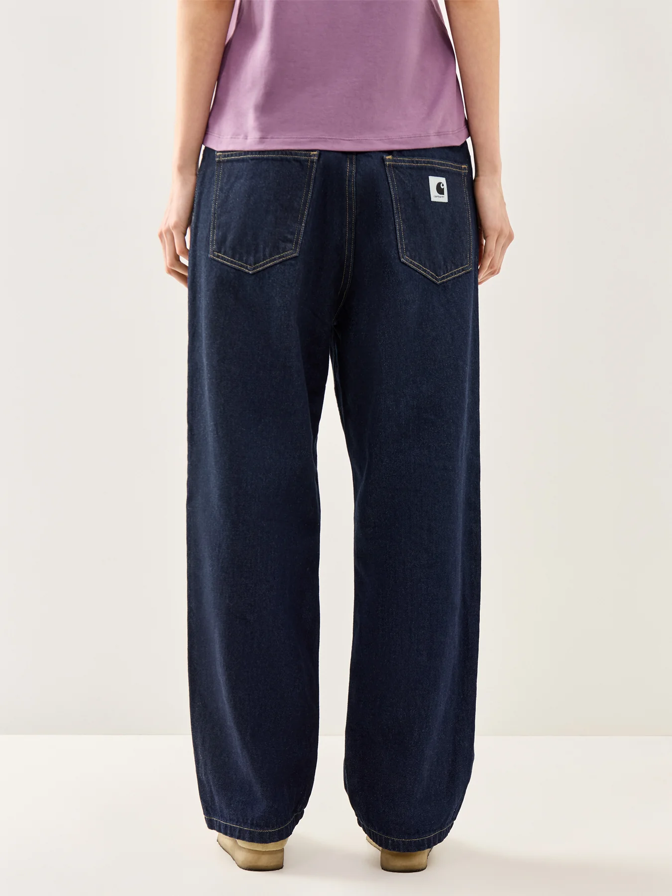 Brandon Cotton Twill Pant Jeans Blue Rinsed - Image 5