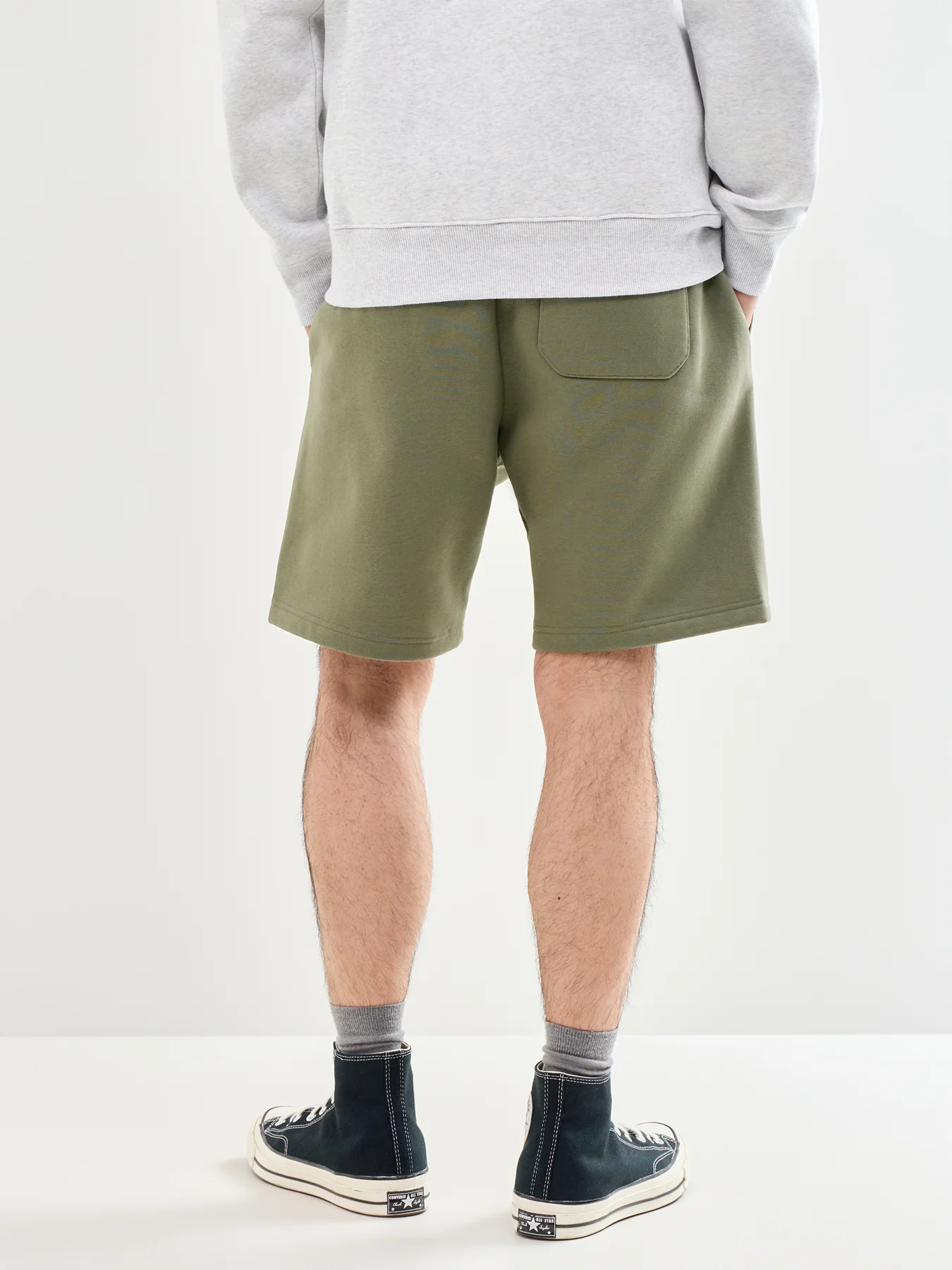 Chase Sweat Shorts Green - Image 5