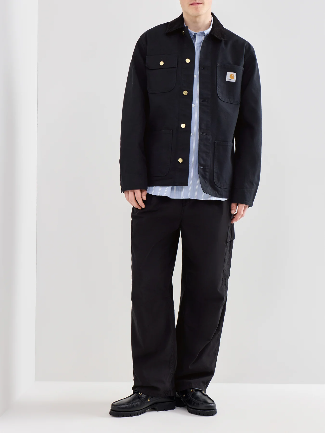 Cole Cargo Trousers Black - Image 2