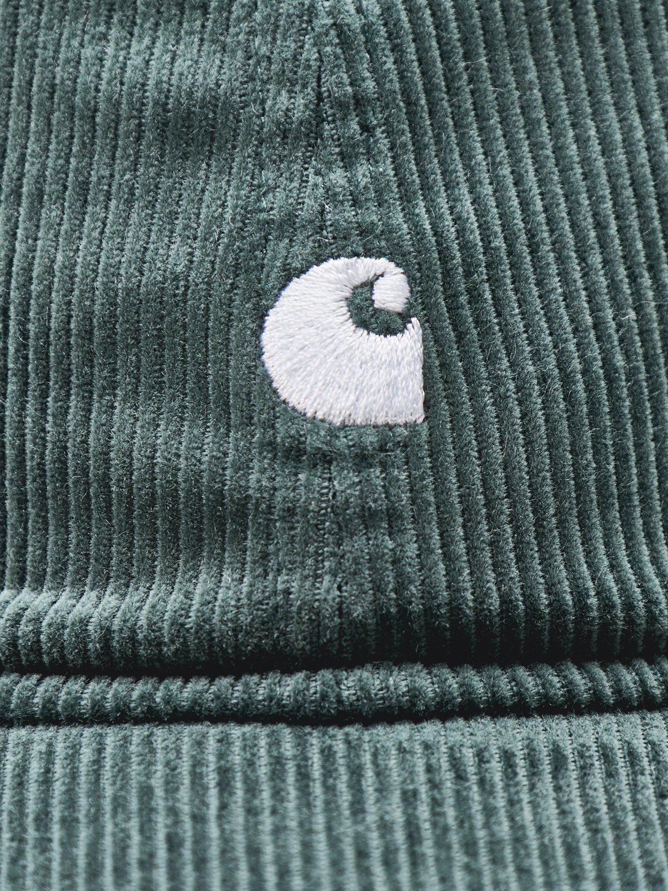 Harlem Corduroy Cap Kale Green / White - Image 3