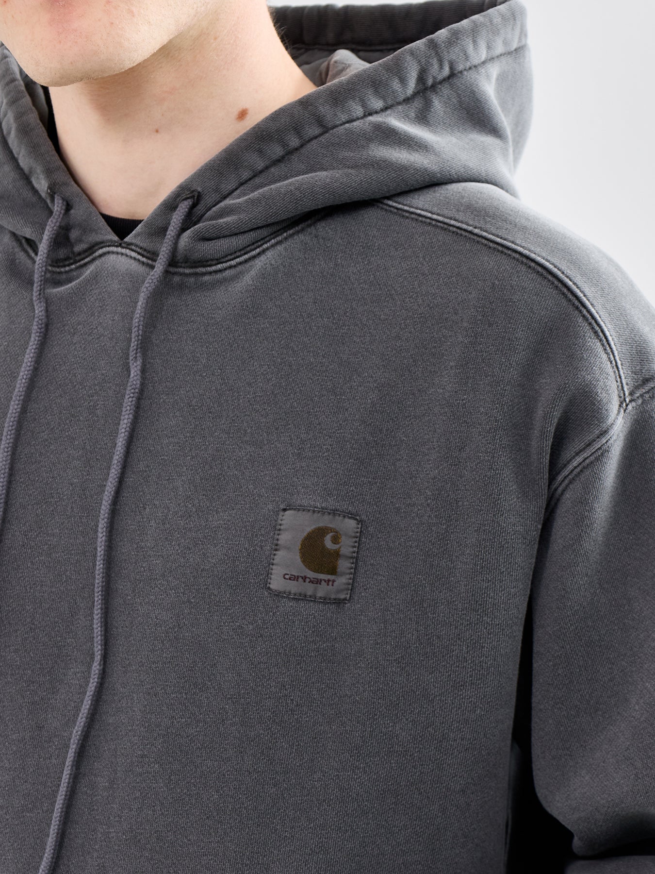 Hooded Nelson Sweatshirt Black - Image 3