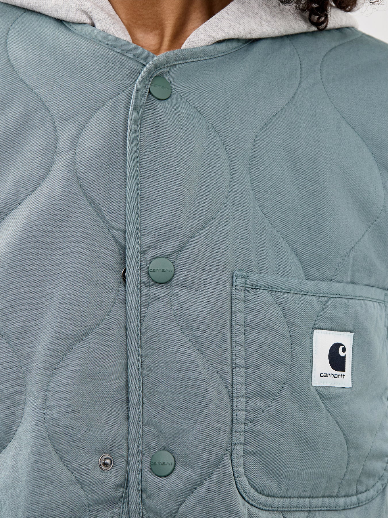 Kylan Liner Jacket Green - Image 3