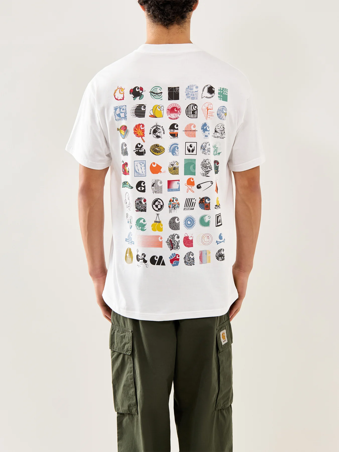 Short Sleeve Logo T-Shirt White - Image 5