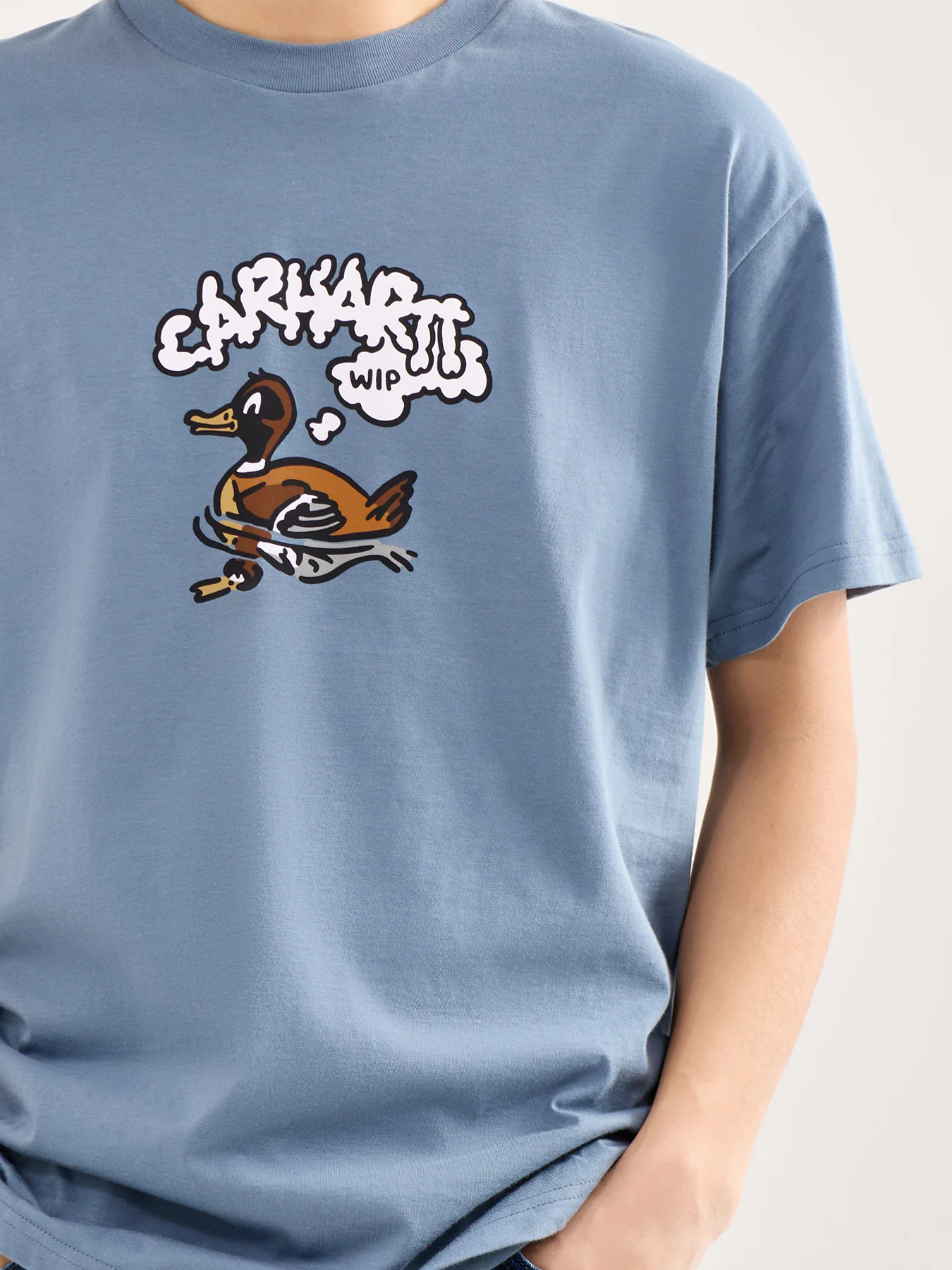 Duck Duck Graphic T-Shirt Black - Image 3