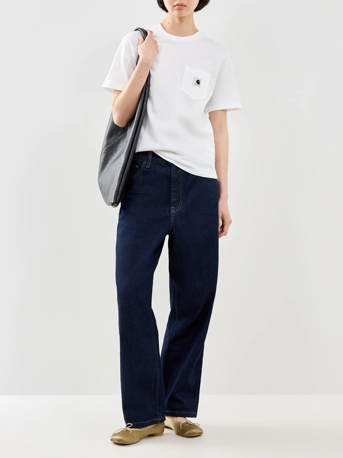 Pocket T Shirt White - Image 2