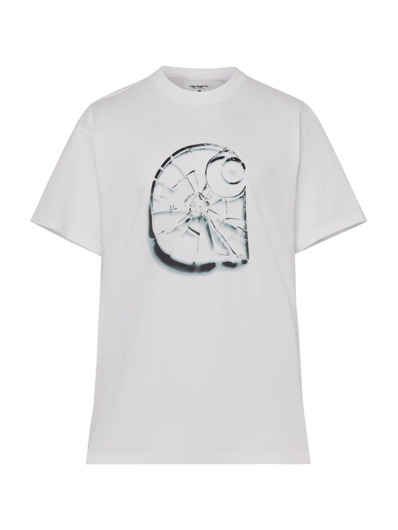 Shattered Graphic T-Shirt White