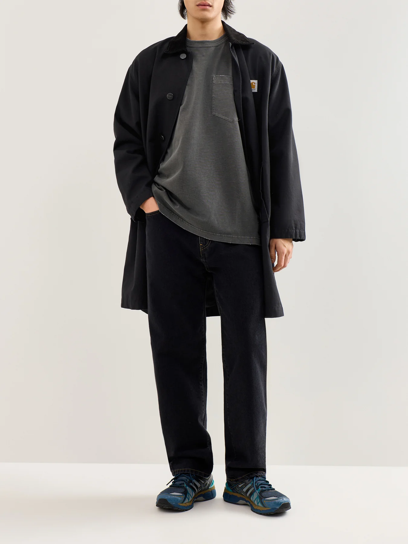 Torion Short Sleeve Pocket T-Shirt Black - Image 2