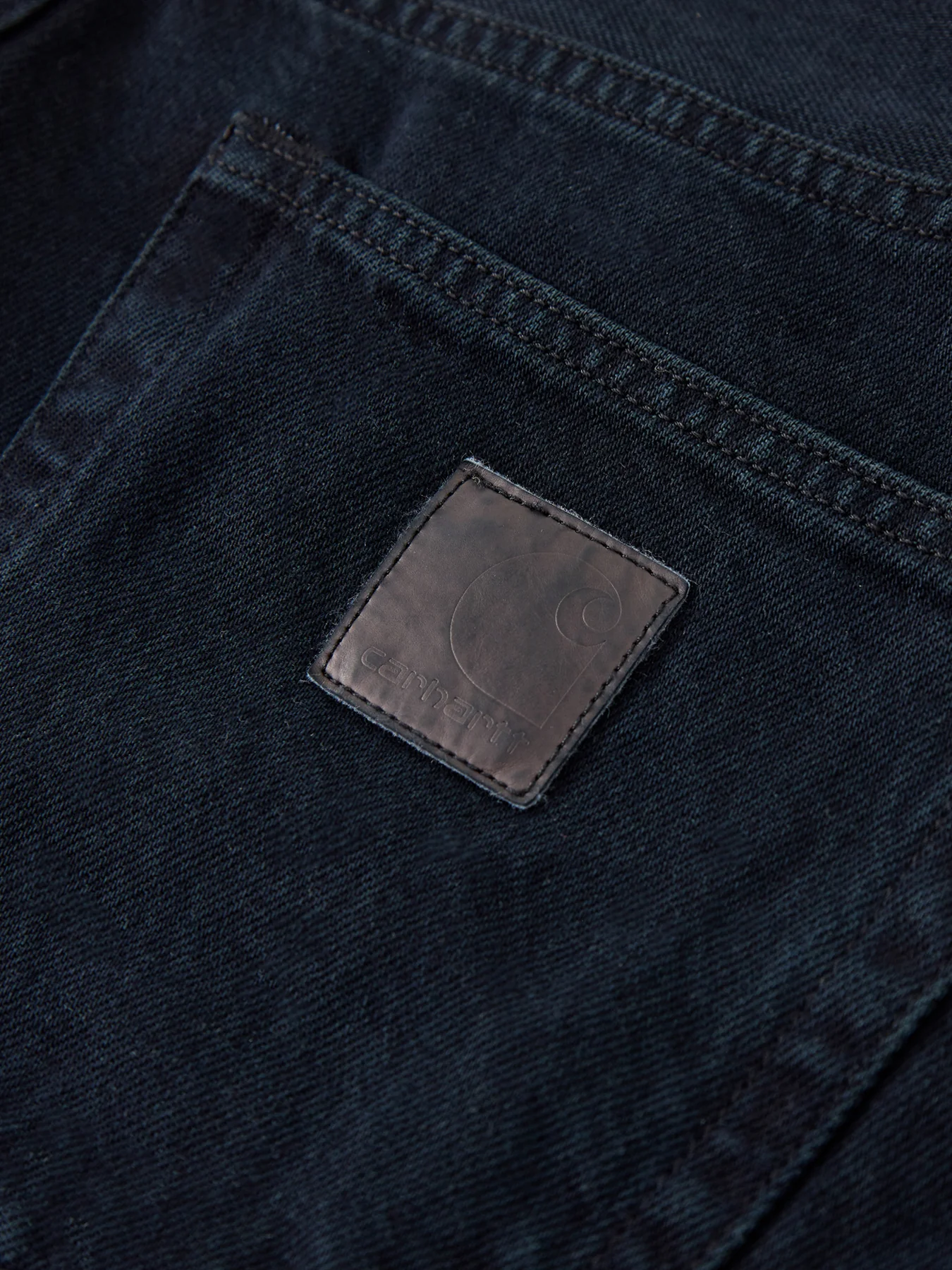 Simple Cotton Pant Dark Navy - Image 3