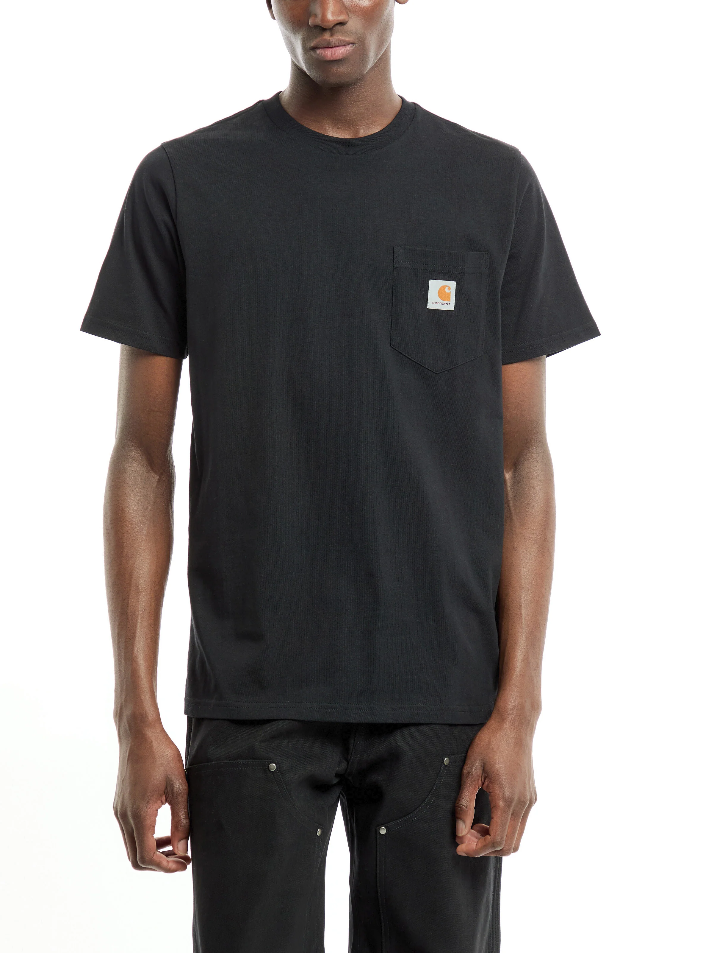 Pocket T-Shirt Black - Image 8