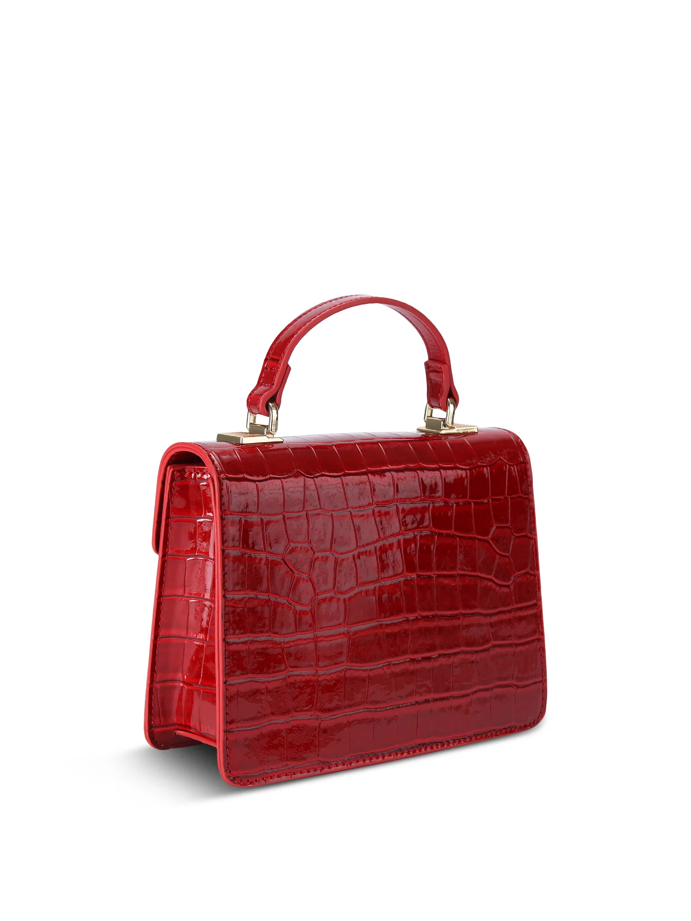 Jessica Top Handle Bag Red - Image 3